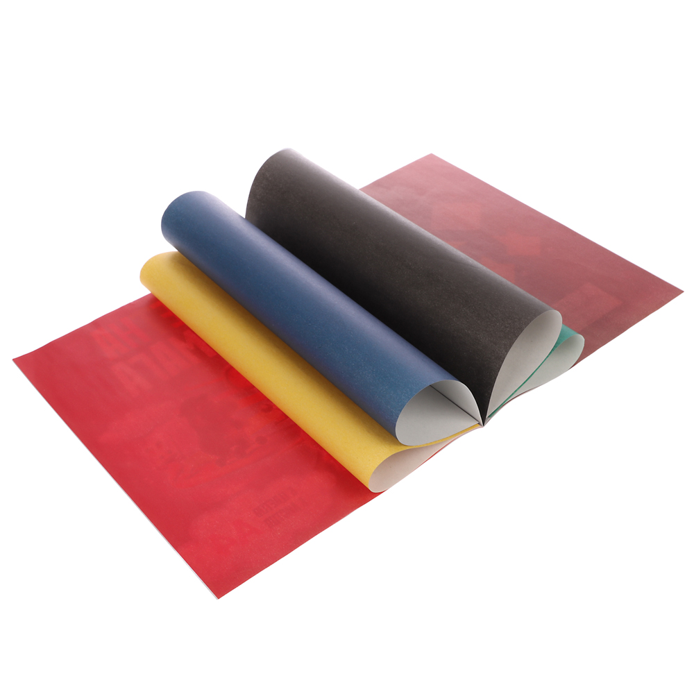 Бумага цветная А4, 6 листов, 6 цветов, немелованная, односторонняя на скрепке - #5