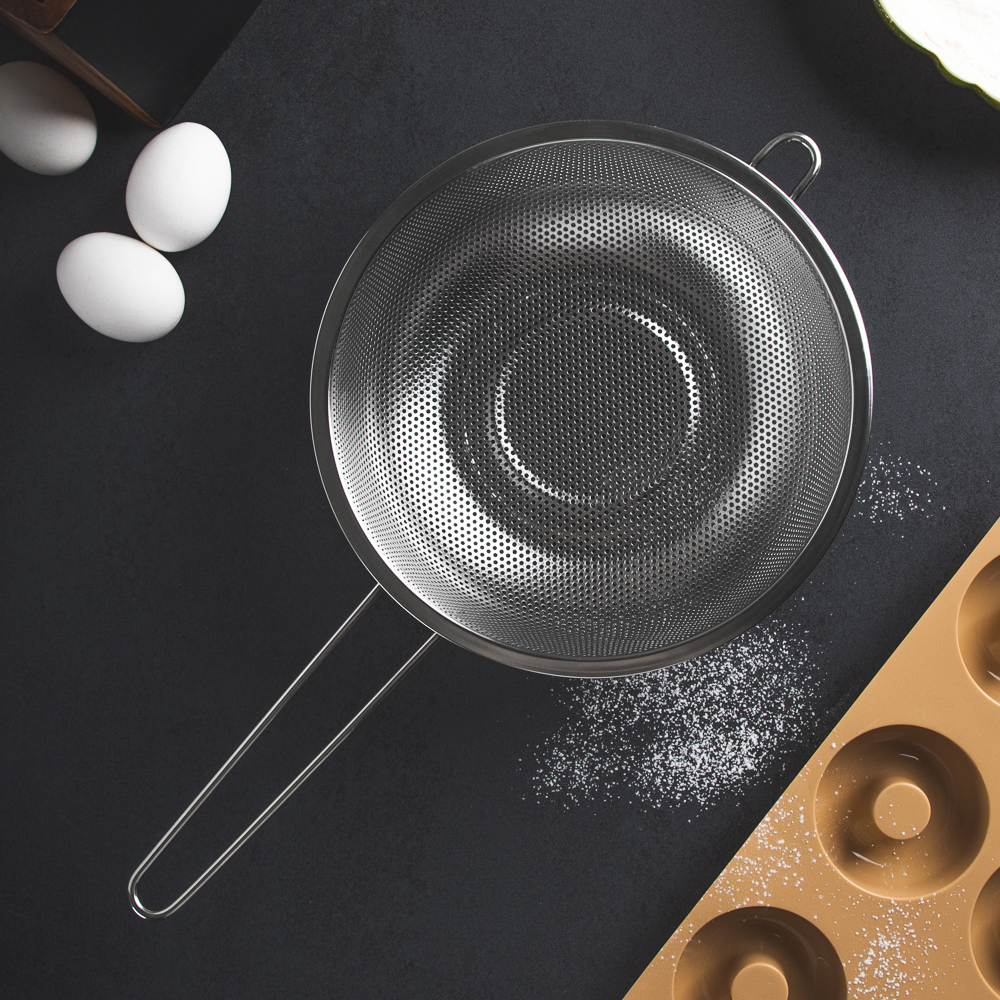 VETTA Дуршлаг с ручкой 22см, нерж.сталь - #13