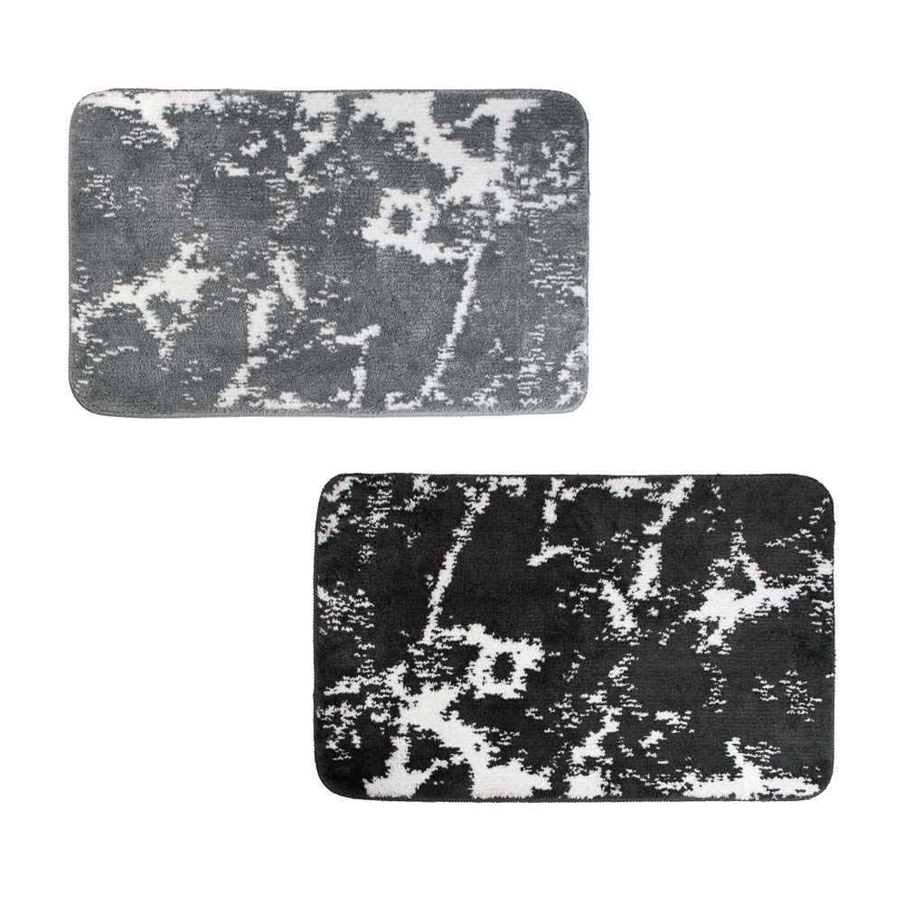 Коврик для ванной тм VETTA Урбан, микрофибра, 50x80 см, 2 цвета - #1