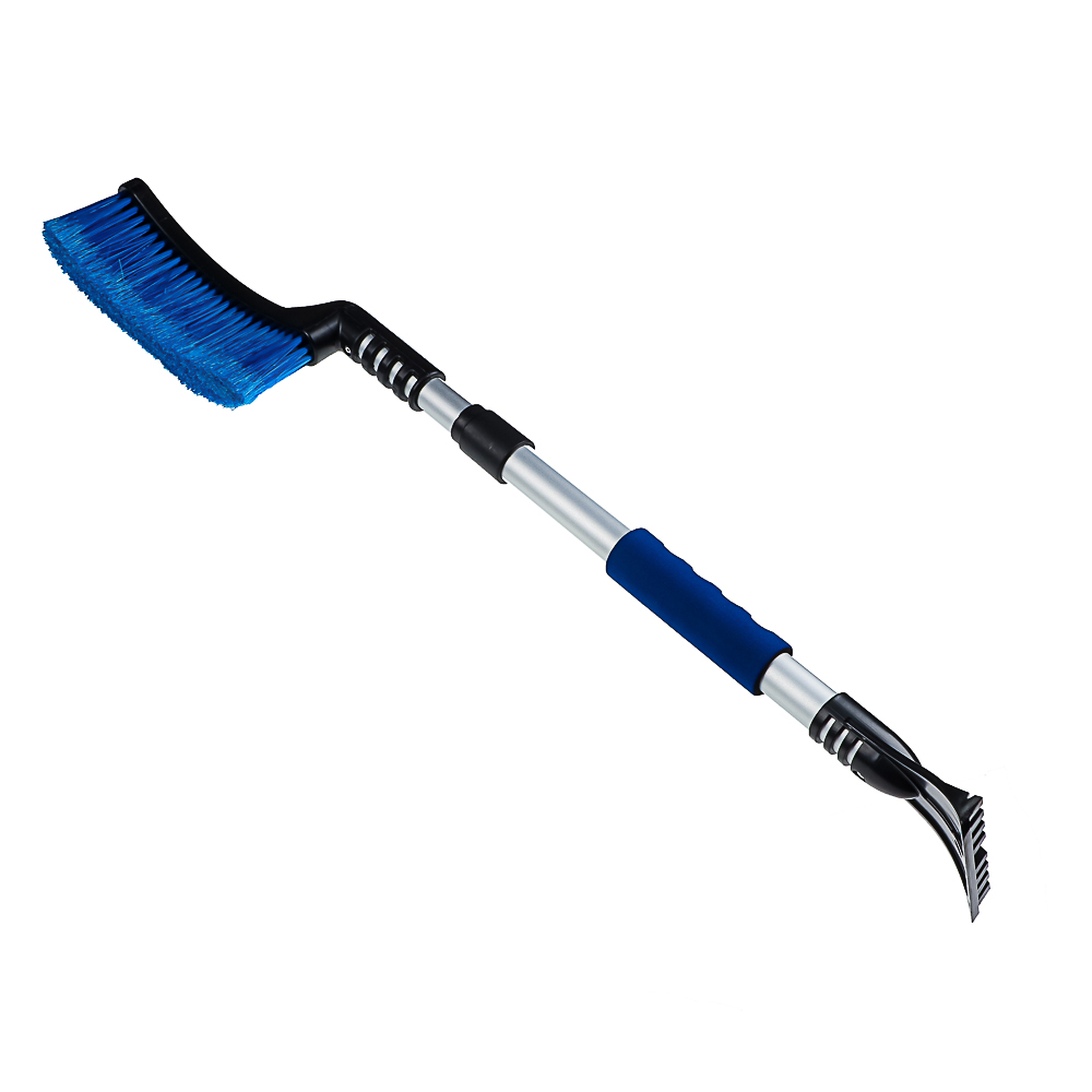 Oktan FLAP Щетка для уборки снега со скребком, телескопическая ручка, 70-100см, черная - #1