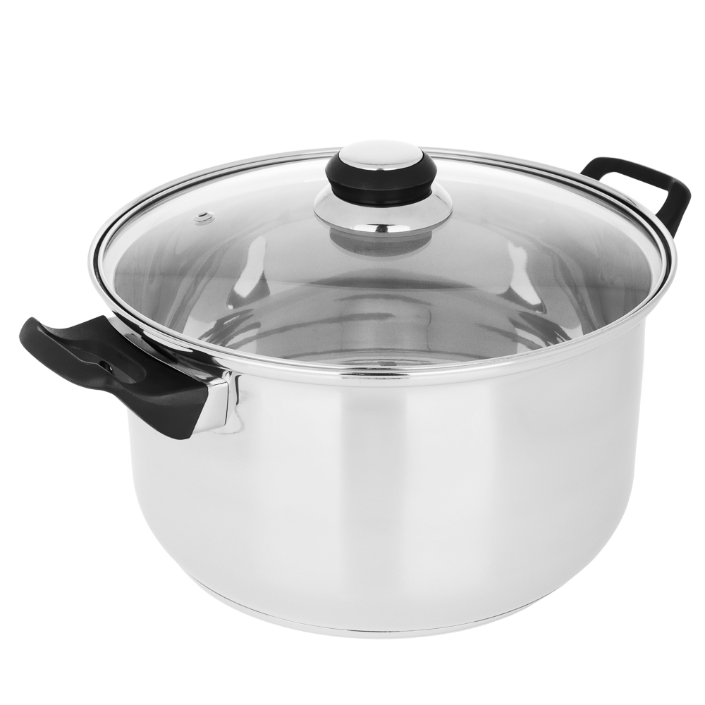 Стрейтон Кастрюля 24х13,5см, 4,9л, со стекл. крышкой - #2