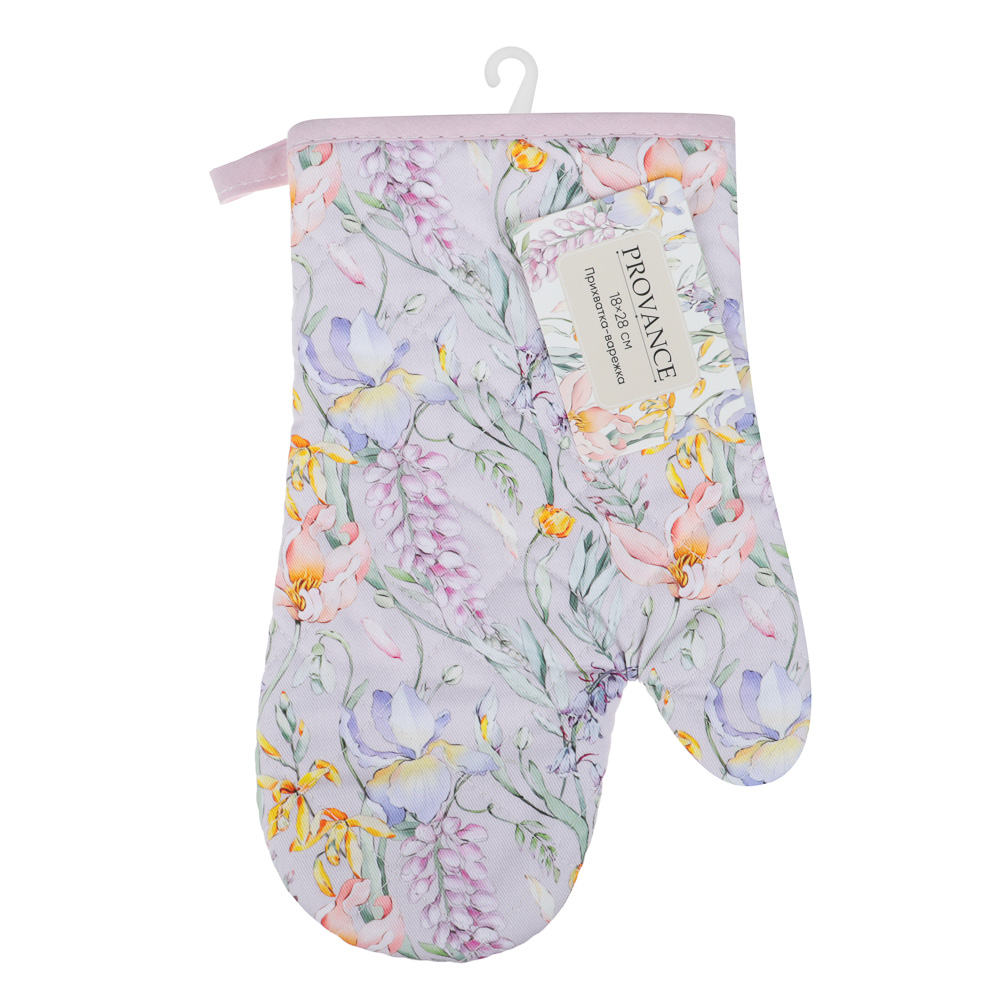 PROVANCE Ботаника Прихватка-варежка 18х28см, 100% хлопок, 2 дизайна - #9