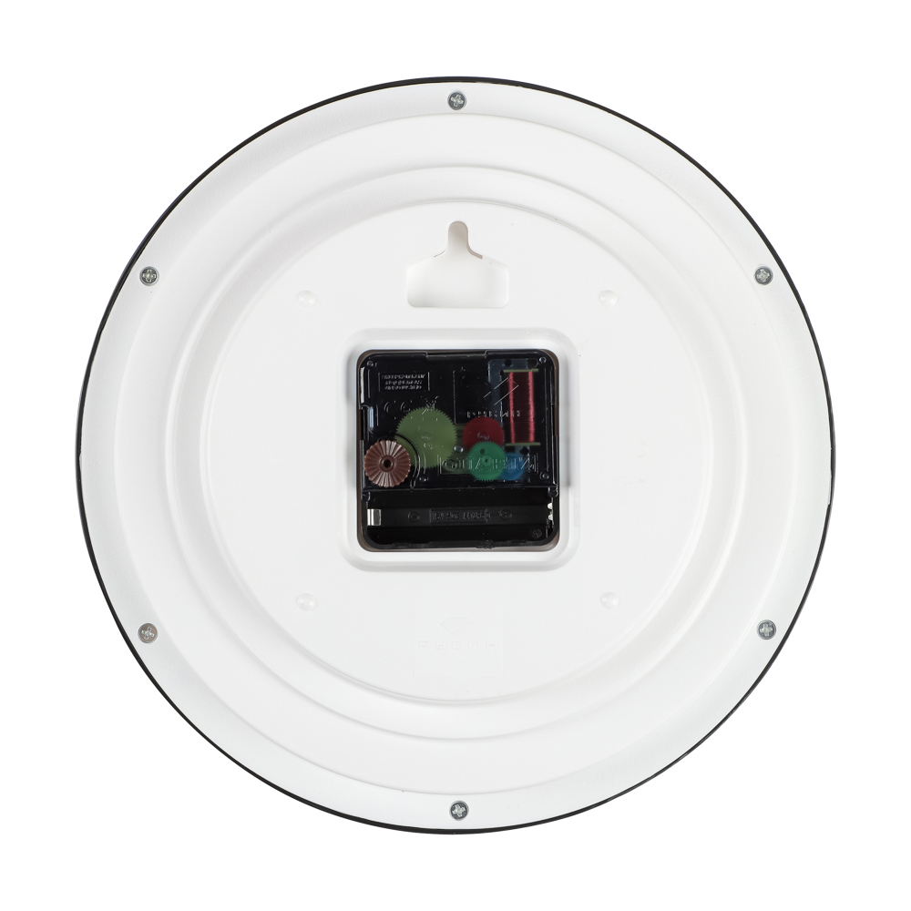 Часы настенные круг d=22см, корпус черный "Классика", арт.2222-328 - #3