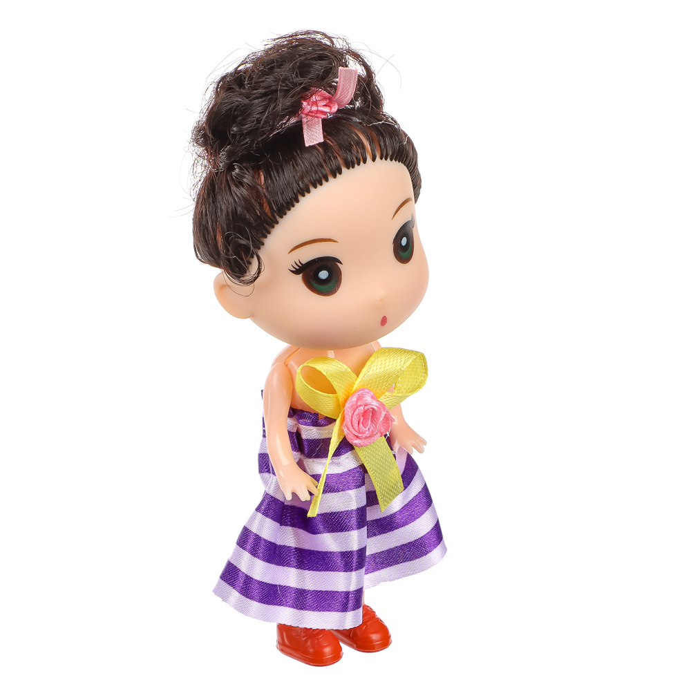 ИГРОЛЕНД Кукла 10 см с аксессуарами, PVC, PP, FBS, 44,5х7х28,5 см - #5