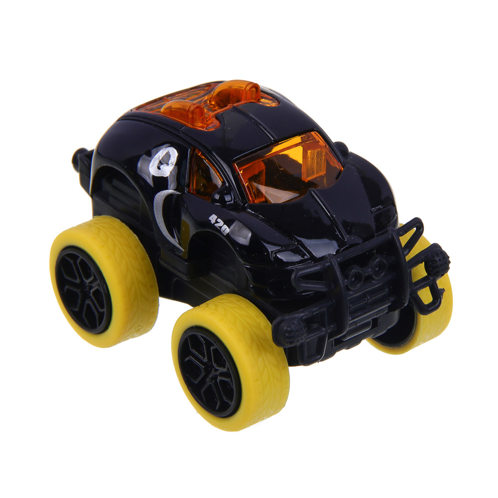 ИГРОЛЕНД Инерционная мини машинка, металл, ABS+PS+PP+TPR, 6х4,5х4 см, 8 диз. - #1