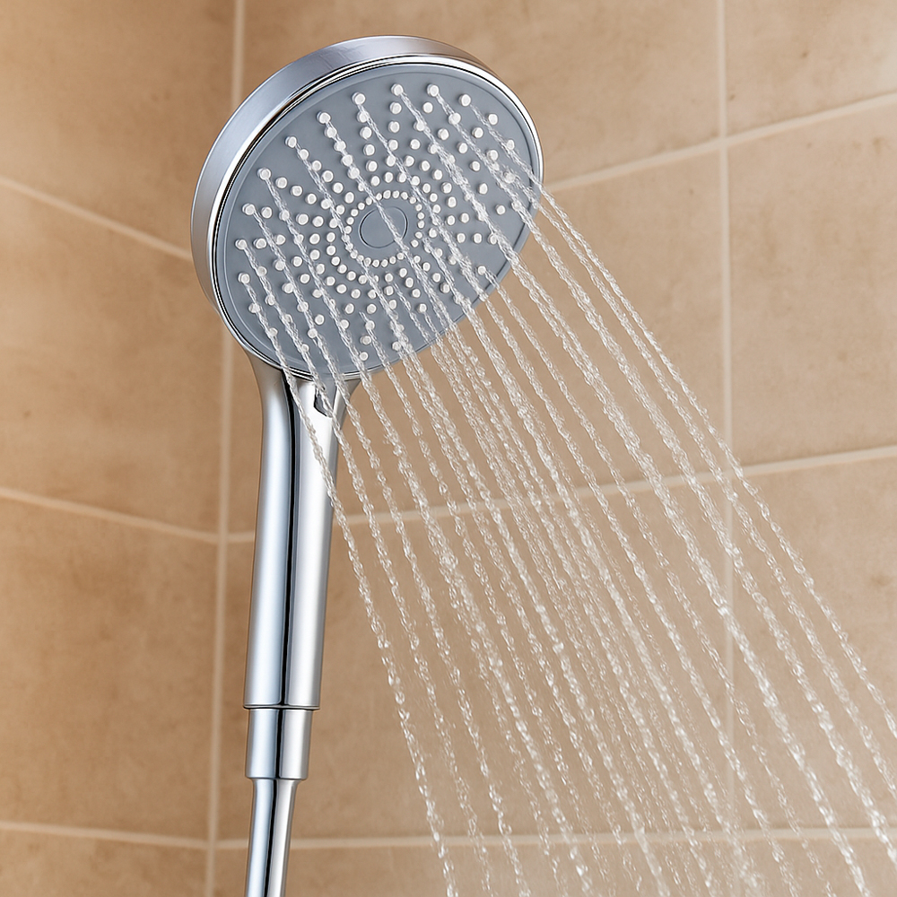 RAIN Лейка для душа, 3 режима, 125мм, хром - #6