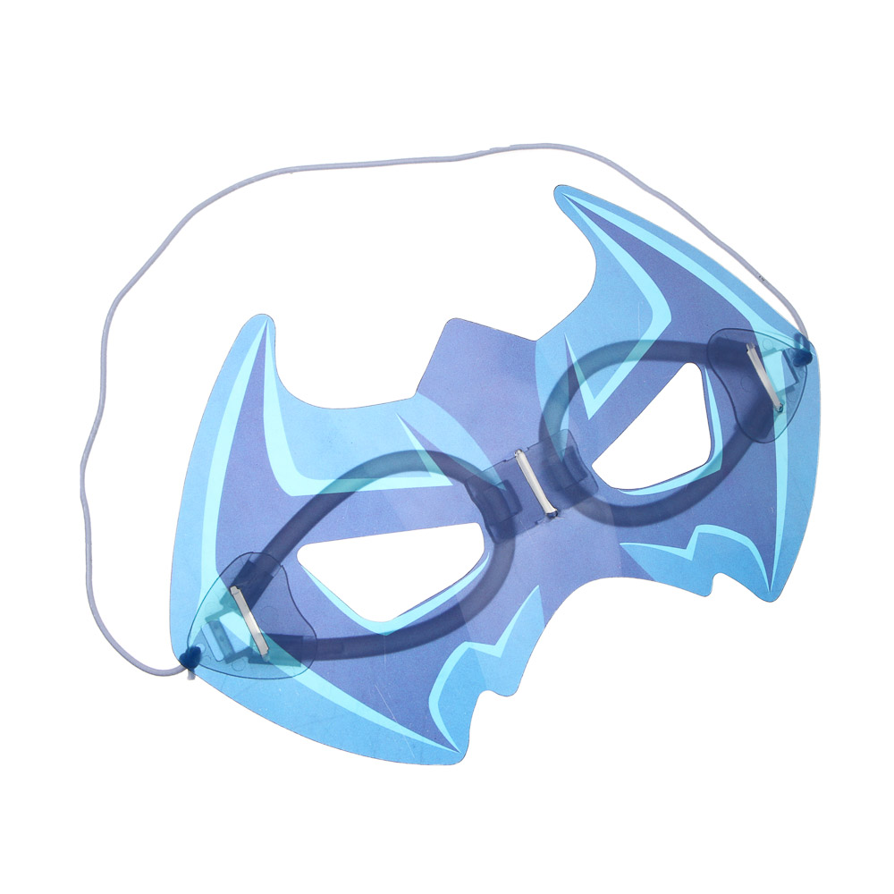 СНОУ БУМ Маска неоновая, 18-20х9-12 см, пластик, 4 дизайна - #4