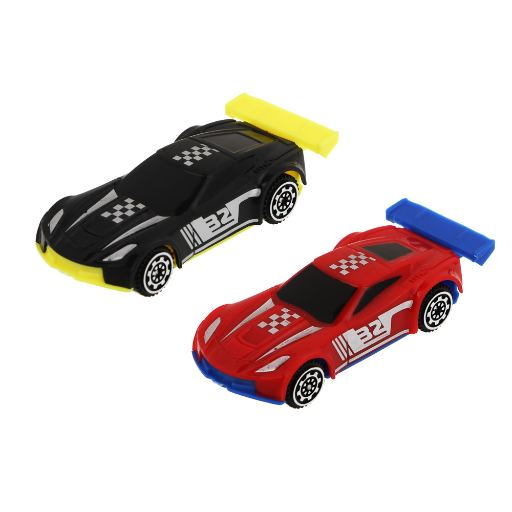 ИГРОЛЕНД Автовоз с двумя машинками, ABS, 16,5х7,2х5 см, 3 дизайна - #8