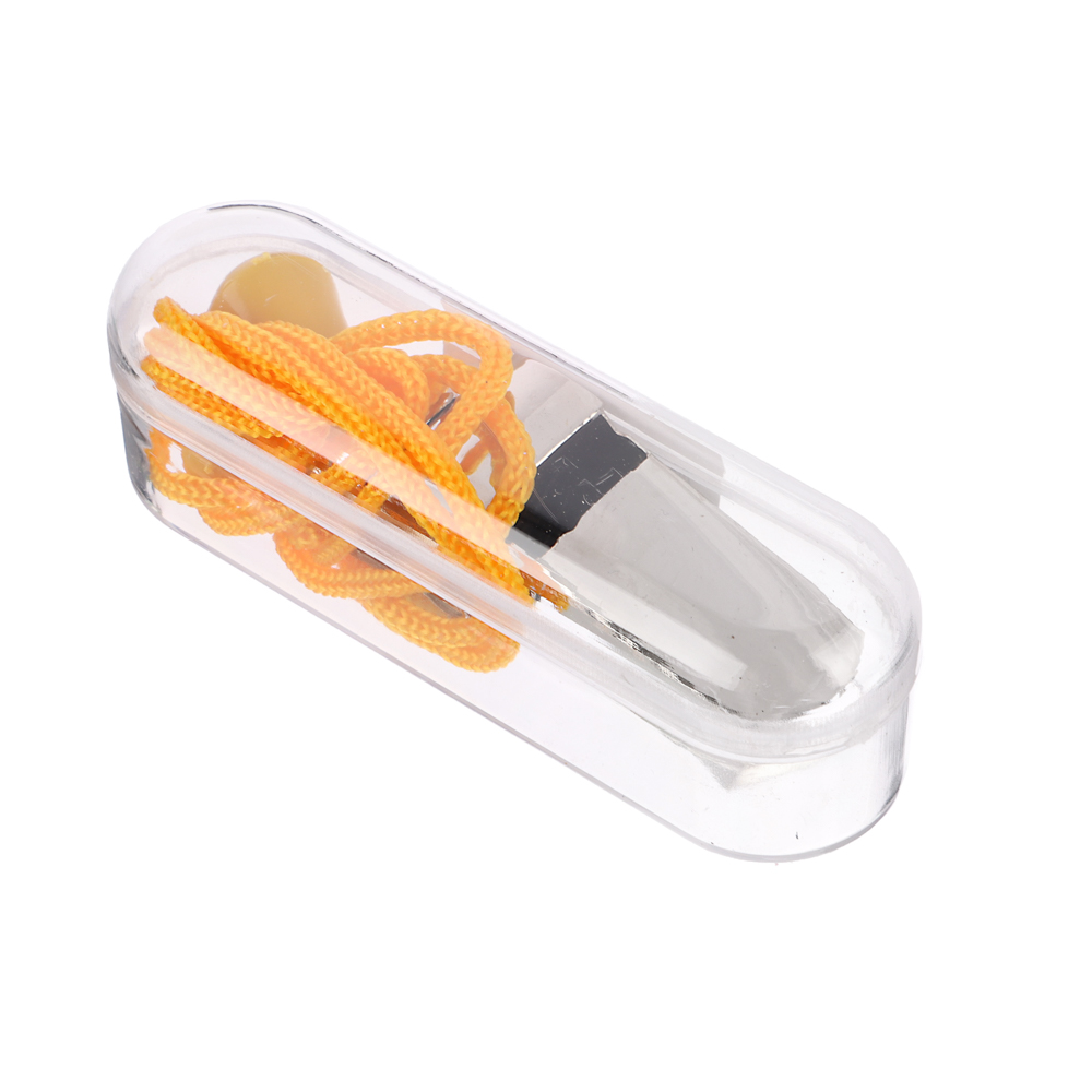 Свисток на шнурке профессиональный, тм BY SPORT, 4см, металл - #4