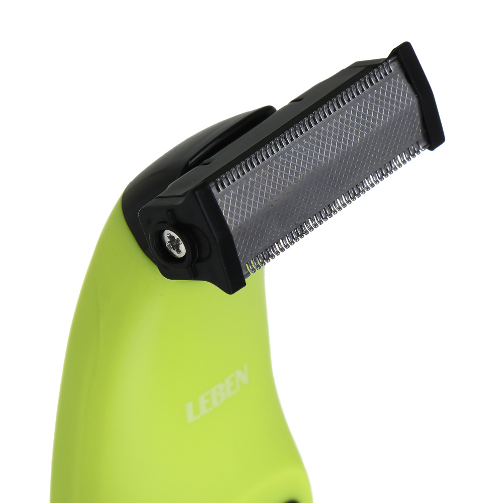 LEBEN Бритва, 300 мА/ч, от USB, 60-80 мин работы, 1,5ч зарядка, набор насадок в комплекте - #5