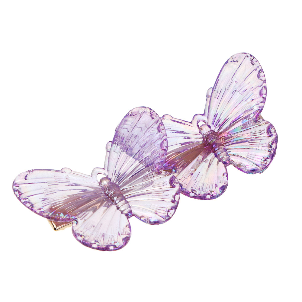 ЮНИLOOK Детские аксессуары для волос: резинка и заколка, d6см, 5,5/6 см, металл, ПЭ, пластик, 2 диз. - #6