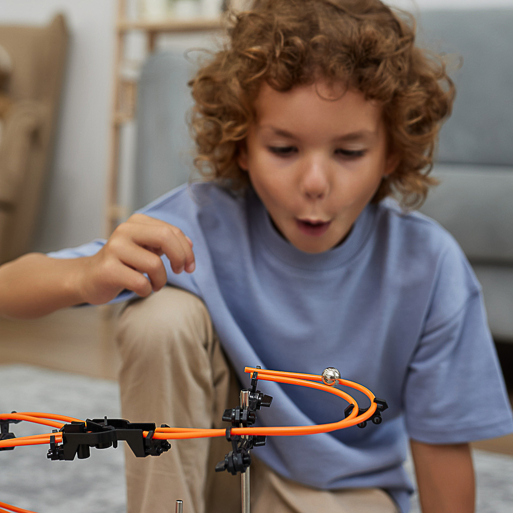 BY Education Конструктор "Кинетический" 127 дет, 2 шарика, ABS, PP, металл, 35,5х23,5х7см - #10