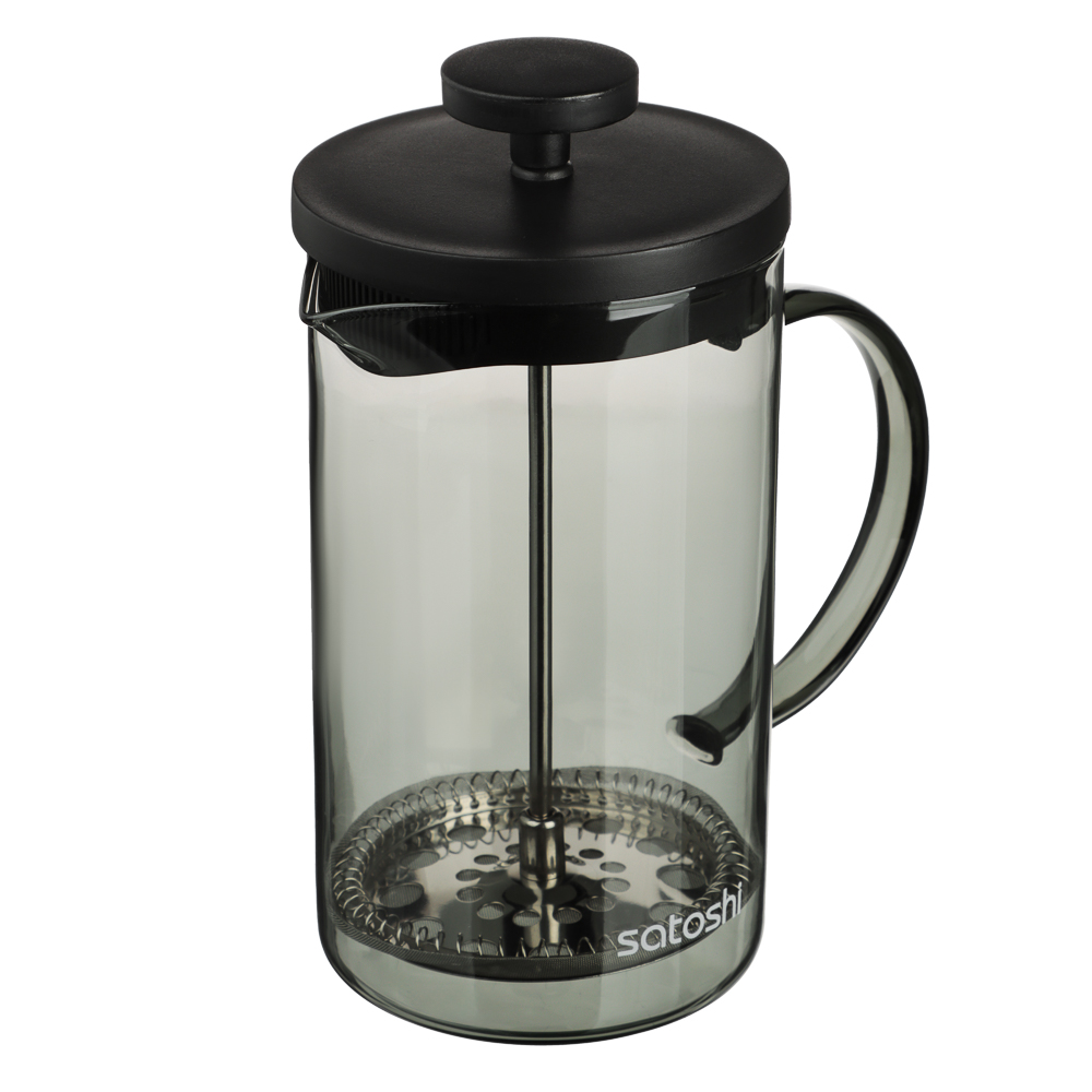 SATOSHI Графит Френч-пресс 600мл, жаропрочное стекло - #4