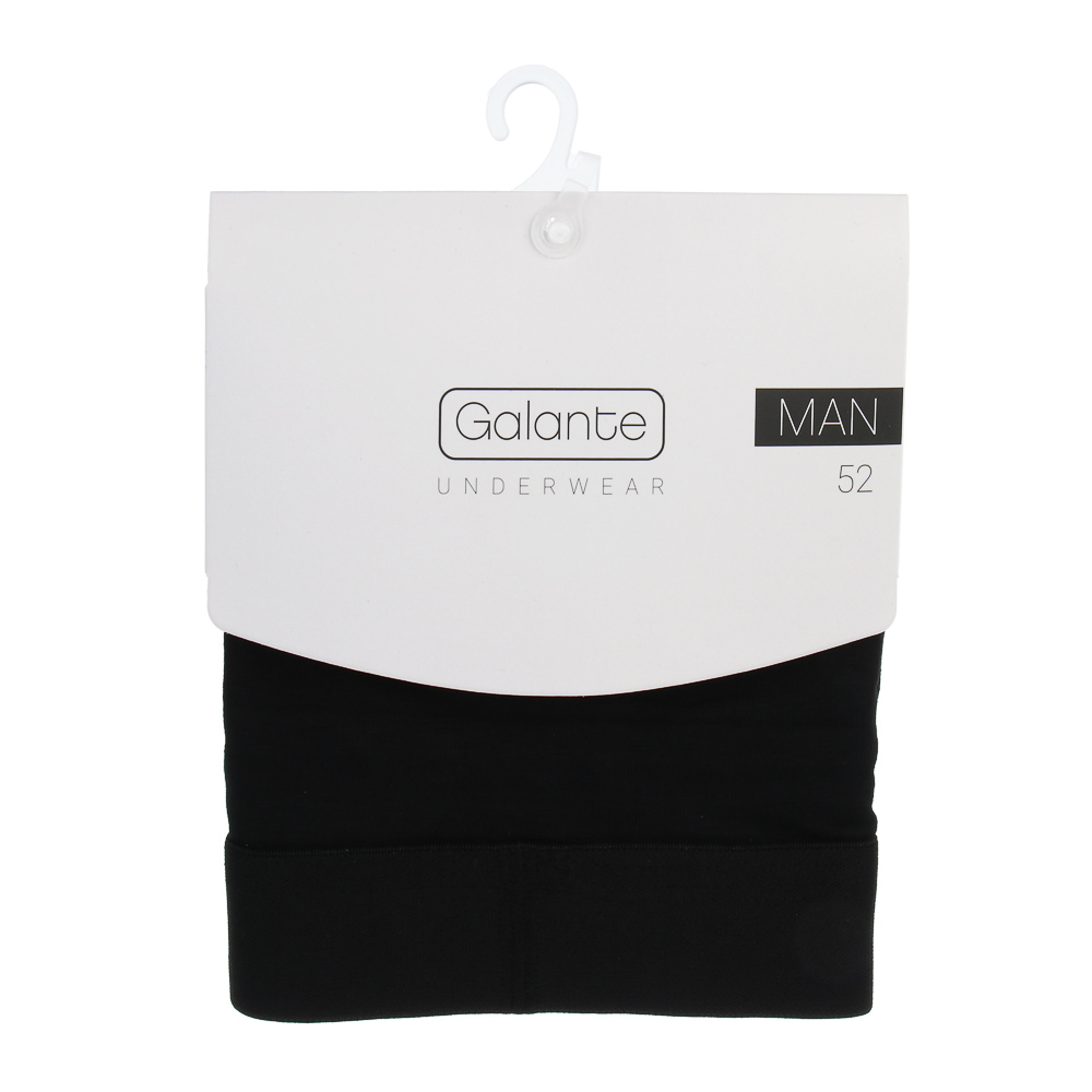 GALANTE Трусы-слипы мужские классика, р.52, 95%хлопок, 5%спандекс, черный, НБ25-4 - #4