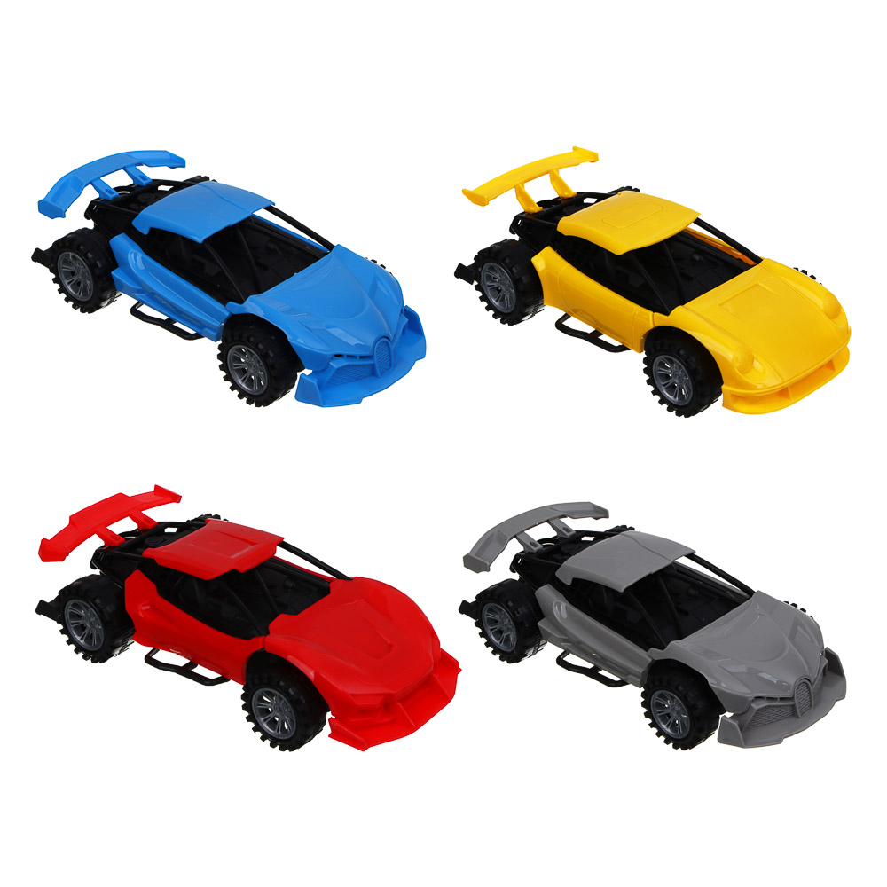 ИГРОЛЕНД Машинка инерционная "Спорткар", PP, EVA, 23х12,1х8,5 см, 6 диз. - #2