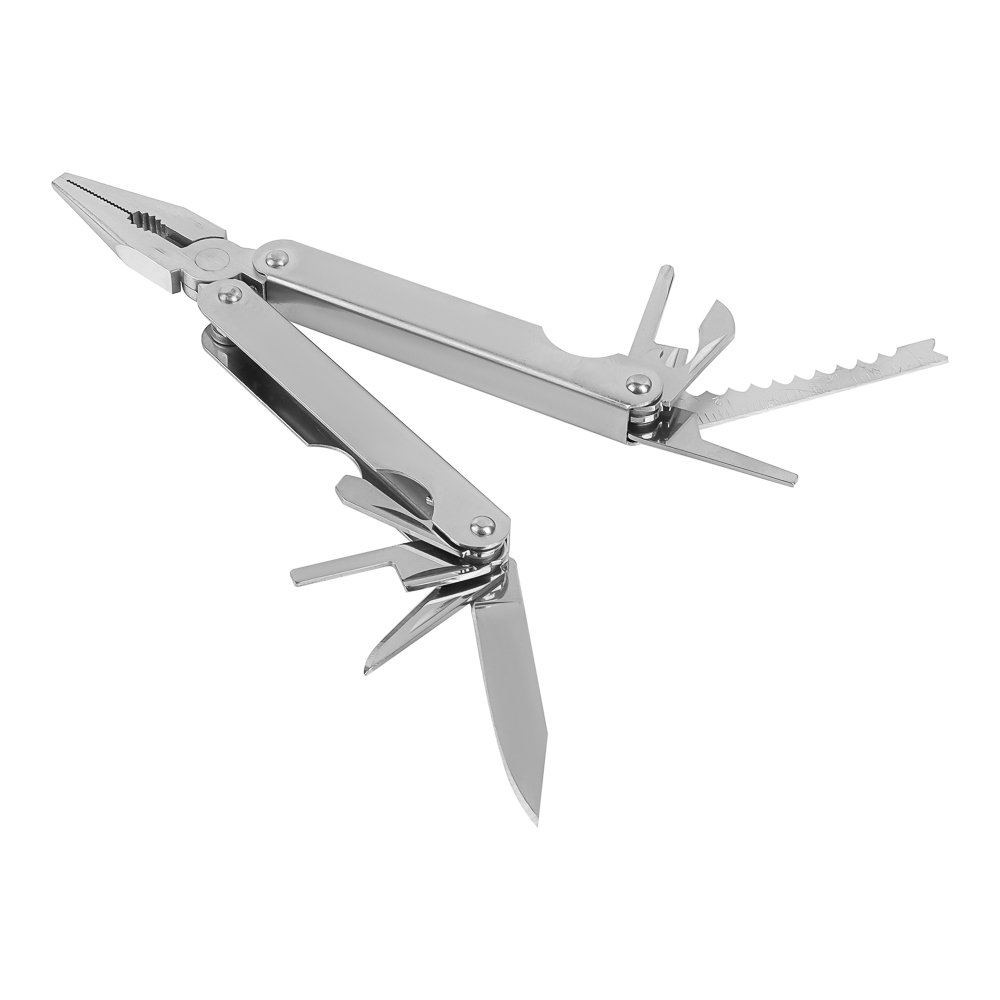 Инструмент многофункциональный тм ЕРМАК, 15 функций, 15см, нерж.сталь - #1