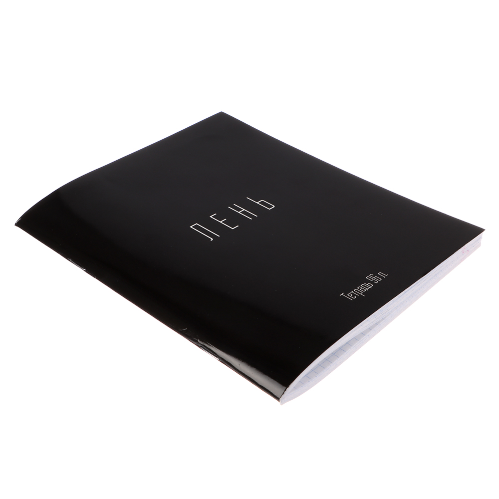 ClipStudio Тетрадь общая, 96 листов, в клетку, БЕЛЫЕ ЛИСТЫ, обл. картон УФ лак, скрепка, 4 диз - #3