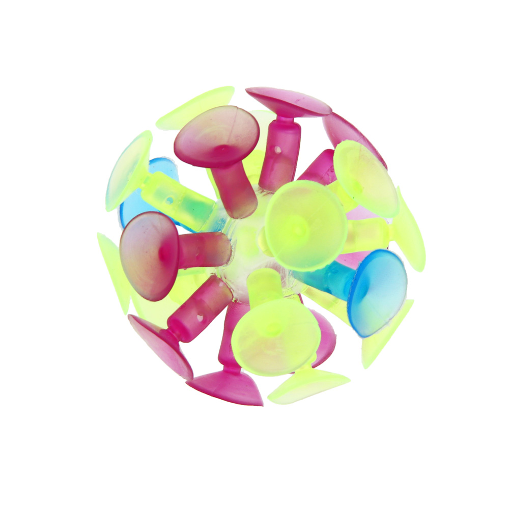 Набор поймай мяч, детский, ИГРОЛЕНД, (2 тарелки, мяч на присосках), d14,5 см, PP - #5