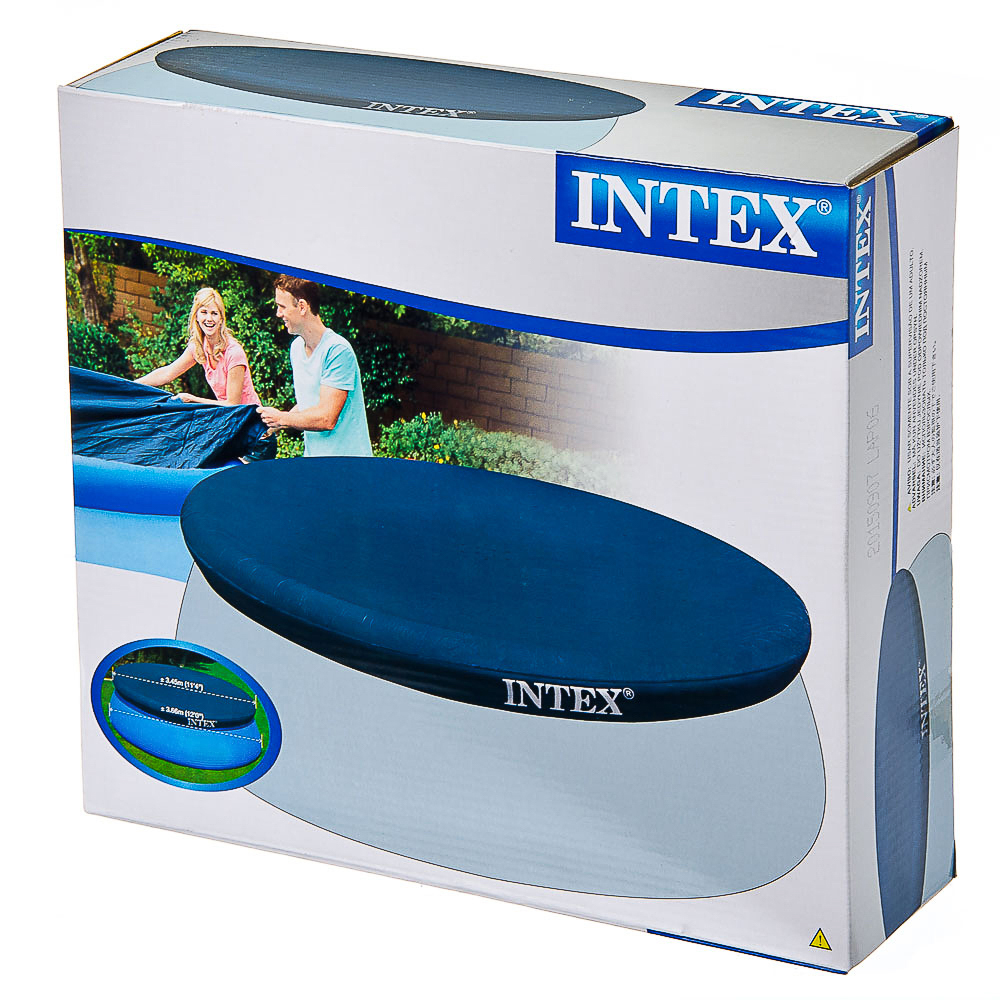 Крышка для круглого бассейна INTEX с надувными бортами, 366 см (359-432)