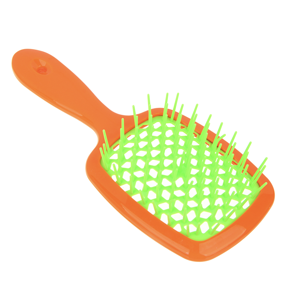 Расческа массажная тм ЮНИLOOK, 20,5см, ТПЭ, AБС пластик, 6 цветов - #8