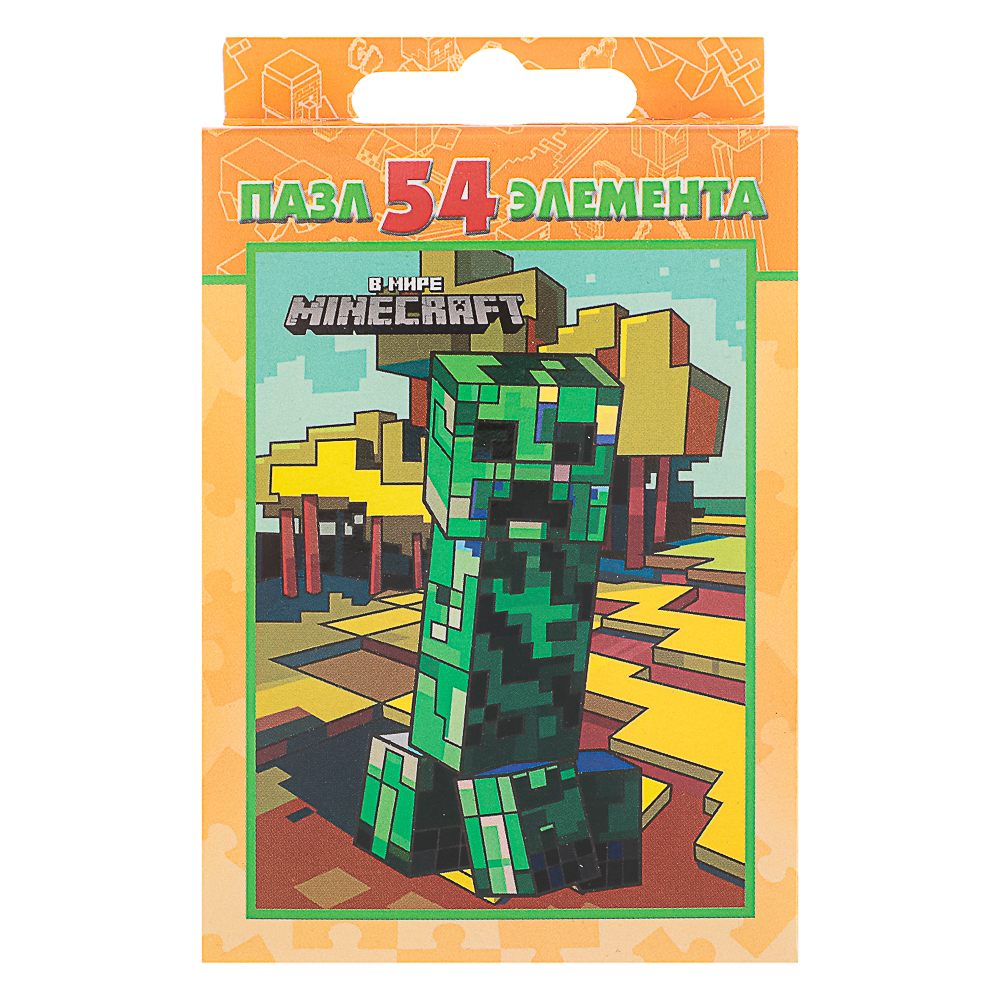 Пазл 54 элемента, 10,5х2,5х6,5см в ассортименте - #20