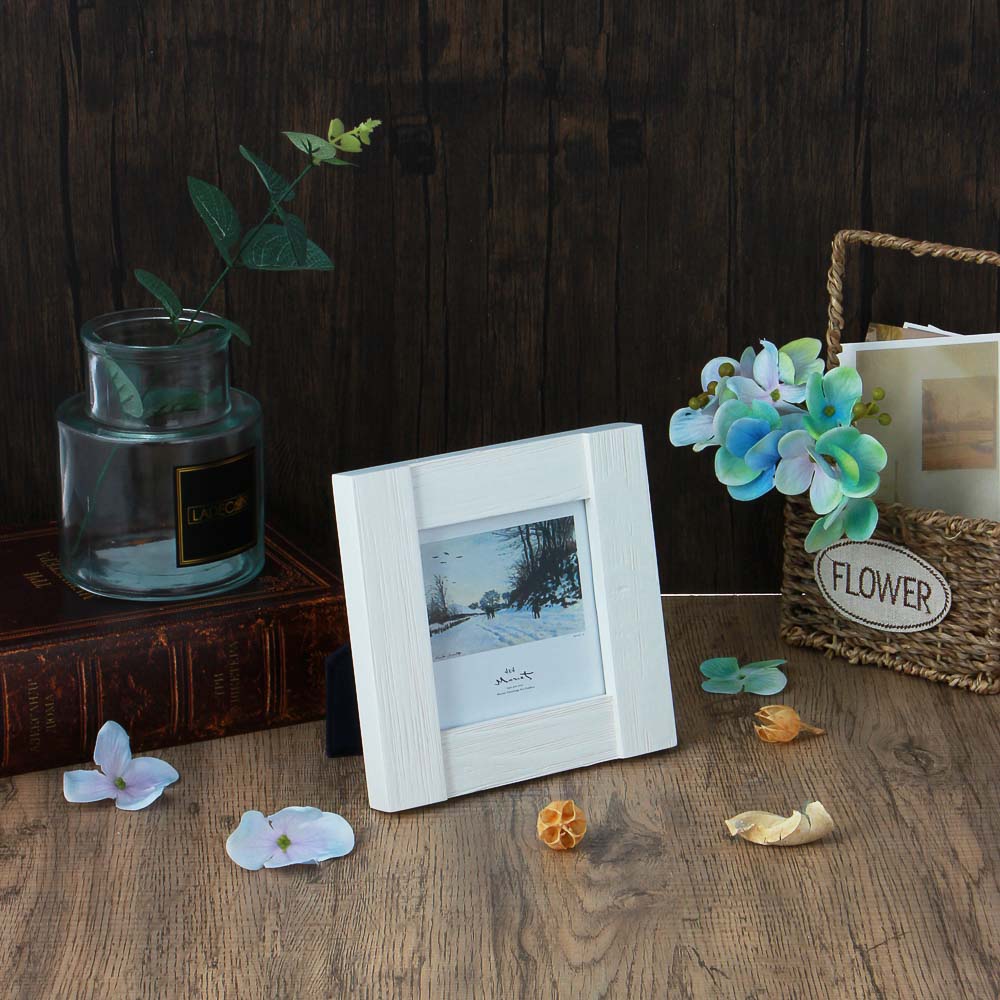 Фоторамка, дерево, 10 см, арт 33 - #1