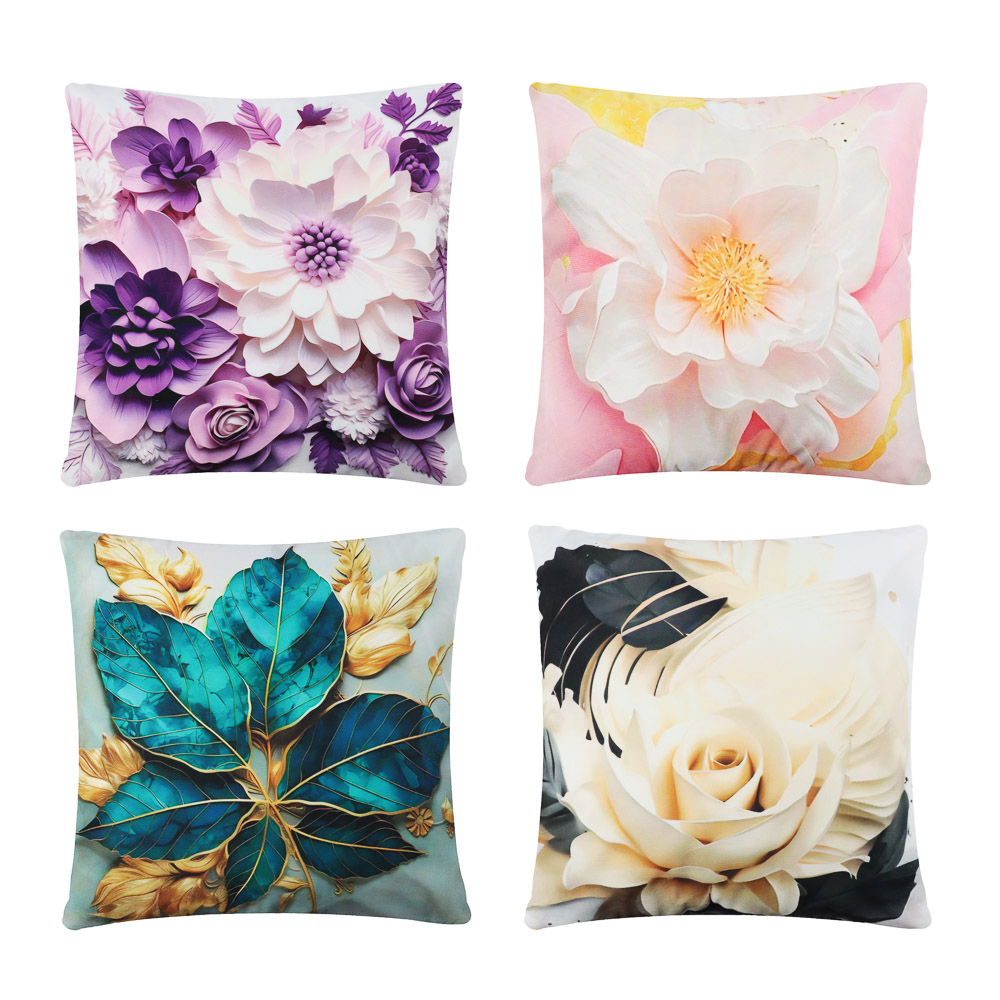 PROVANCE Миэль Чехол декоративный на подушку, 40х40см, 100% полиэстер, 4 дизайна - #2