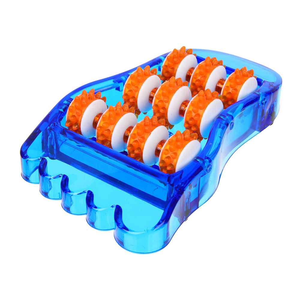Массажер для ступней ног (улучшающий кровообращение) тм BY SPORT, 21,5x12см, пластик, 2 цвета - #3