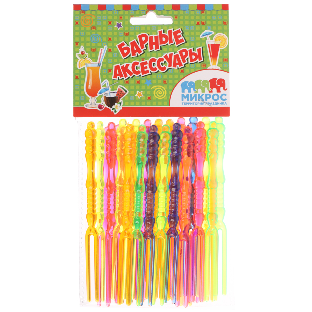 Вилочка для канапе 10 см (30 шт./уп) - #3