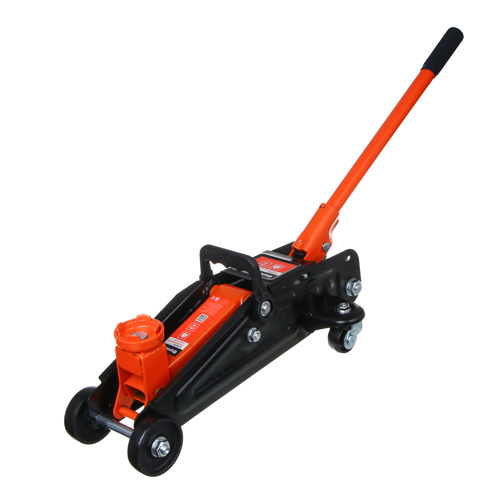 ЕРМАК Домкрат подкатной гидравлический 2т в кейсе, 135-320 мм - #1