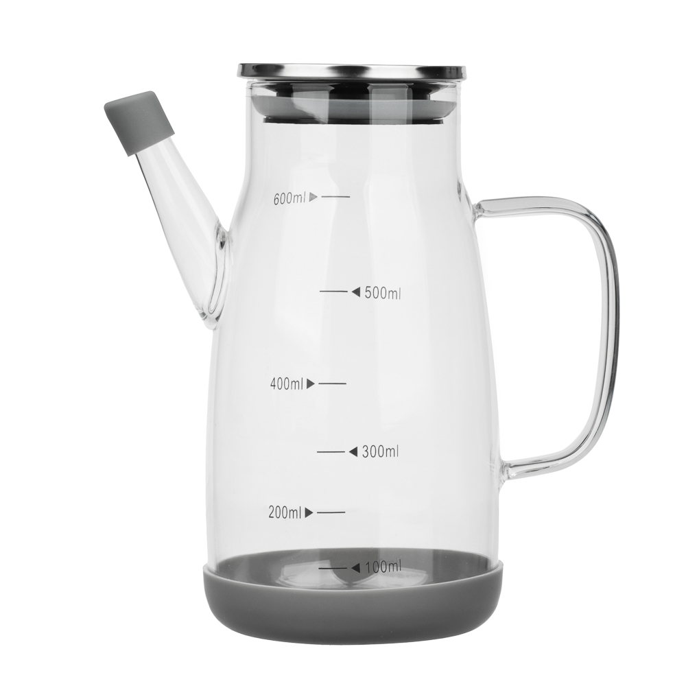 VETTA Кувшин для масла/уксуса, 600мл, стекло, силикон, металл, пластик - #1