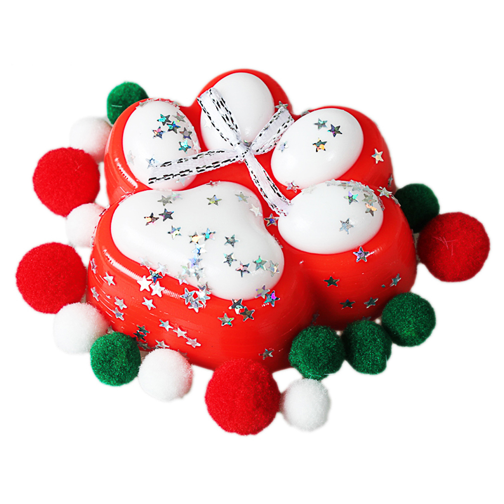 Игрушка Сквиш антистресс "Новогодняя лапка", TPR, 13х18х2,5см, 2 дизайна - #2