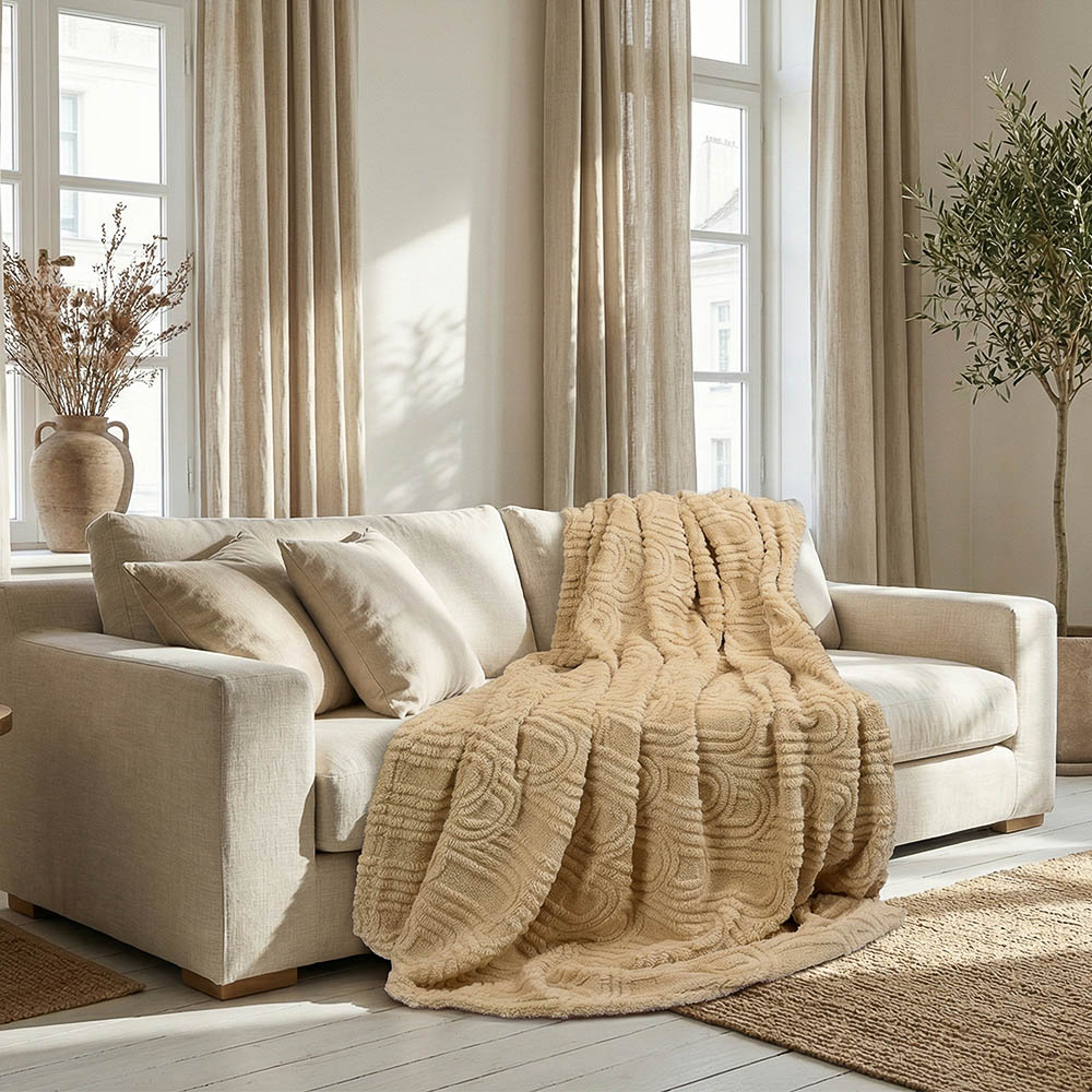 PROVANCE Мосс Плед микрофибра 150х200см, 280 г/м, 100% полиэстер, 3 цвета - #12