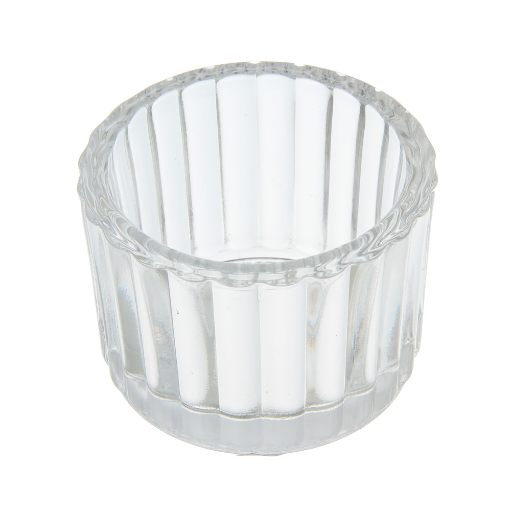 Подсвечник тм LADECOR стеклянный, 5,5x5,5x3,8 см, для чайных свечей - #2