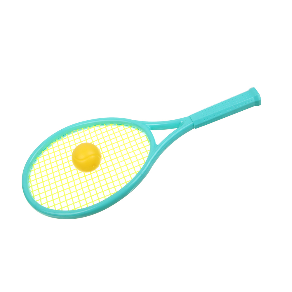 Набор для бадминтона для детей, тм BY SPORT, 2 ракетки, 2 мяча, в сетке, пластик, полиэстер - #4