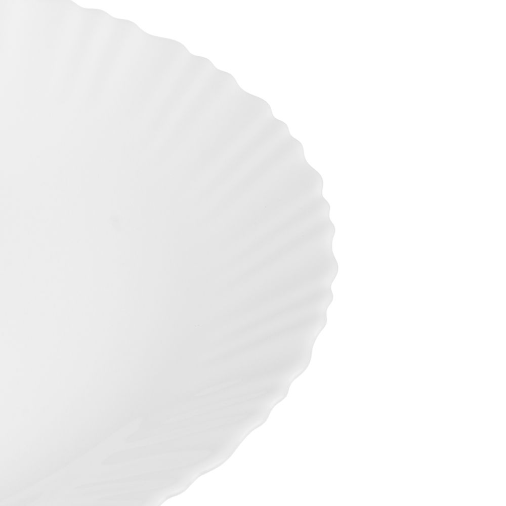 MILLIMI Бьянко Плюс Блюдо круглое 30см опаловое стекло - #3