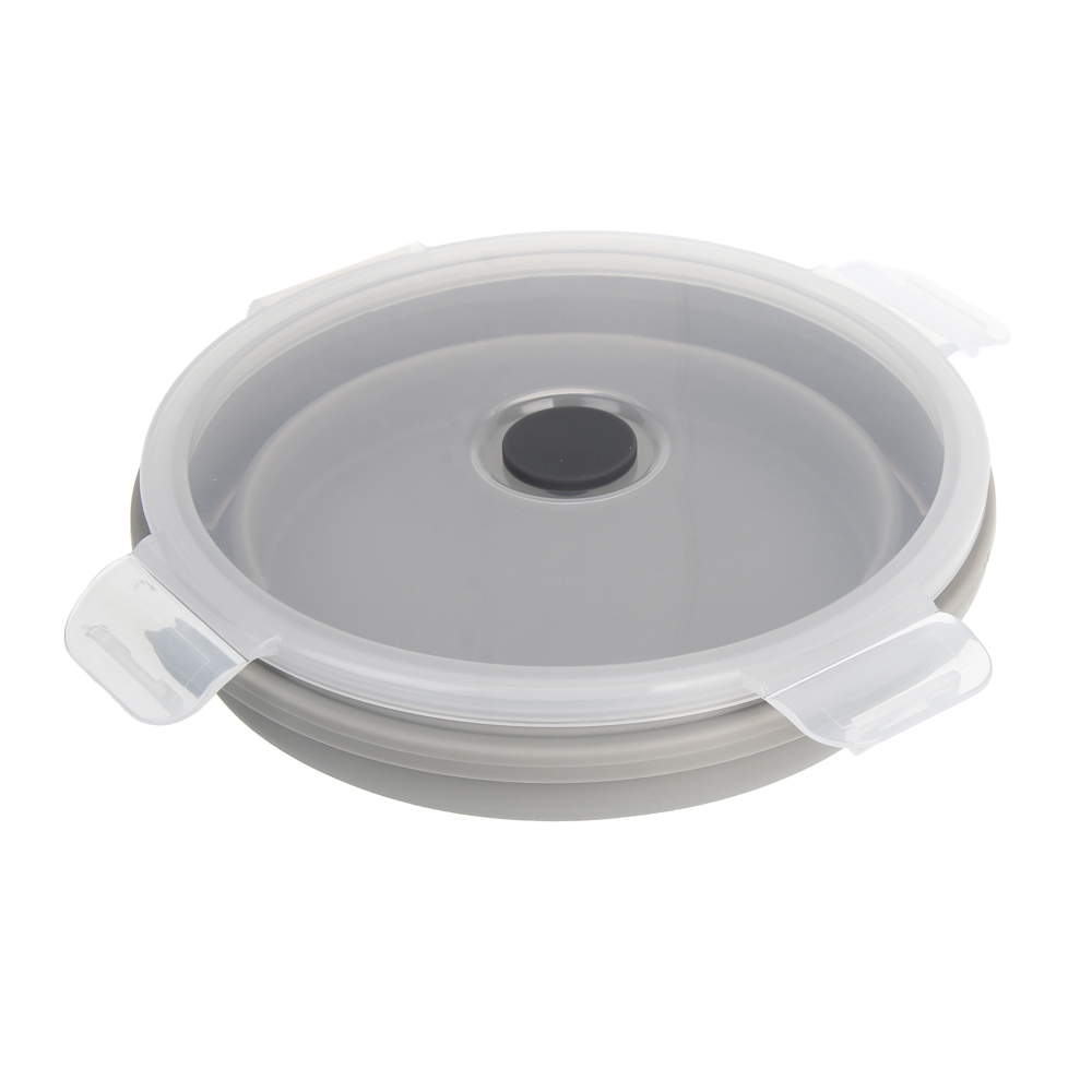 Миска складная туристическая тм BY Русские Супергерои, с крышкой, 750мл, силикон - #7