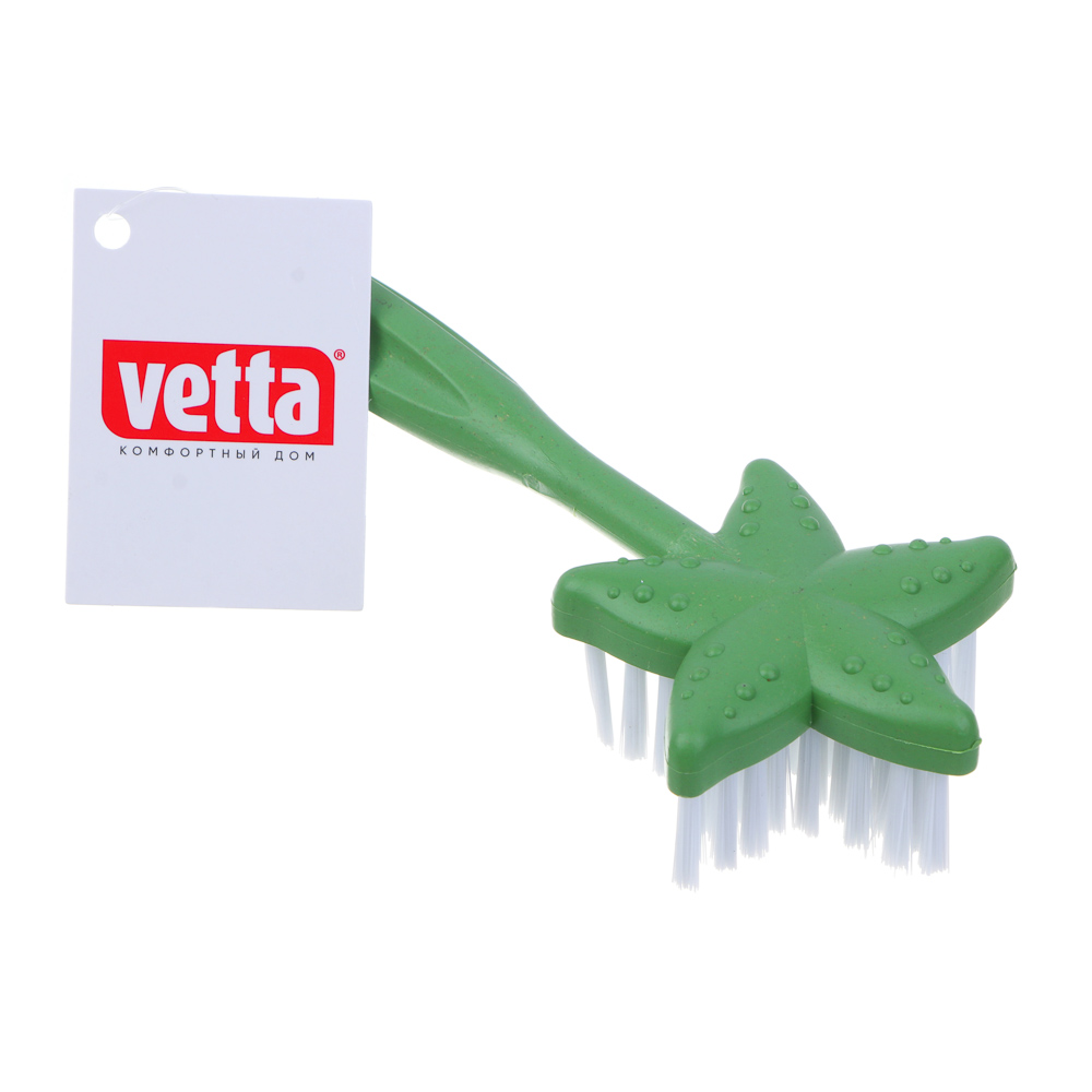 VETTA Щетка звезда с длинной ручкой, полипропилен, полиэтилентерефталат, 19,5х7,5х3,5 см, 3 цвета - #6
