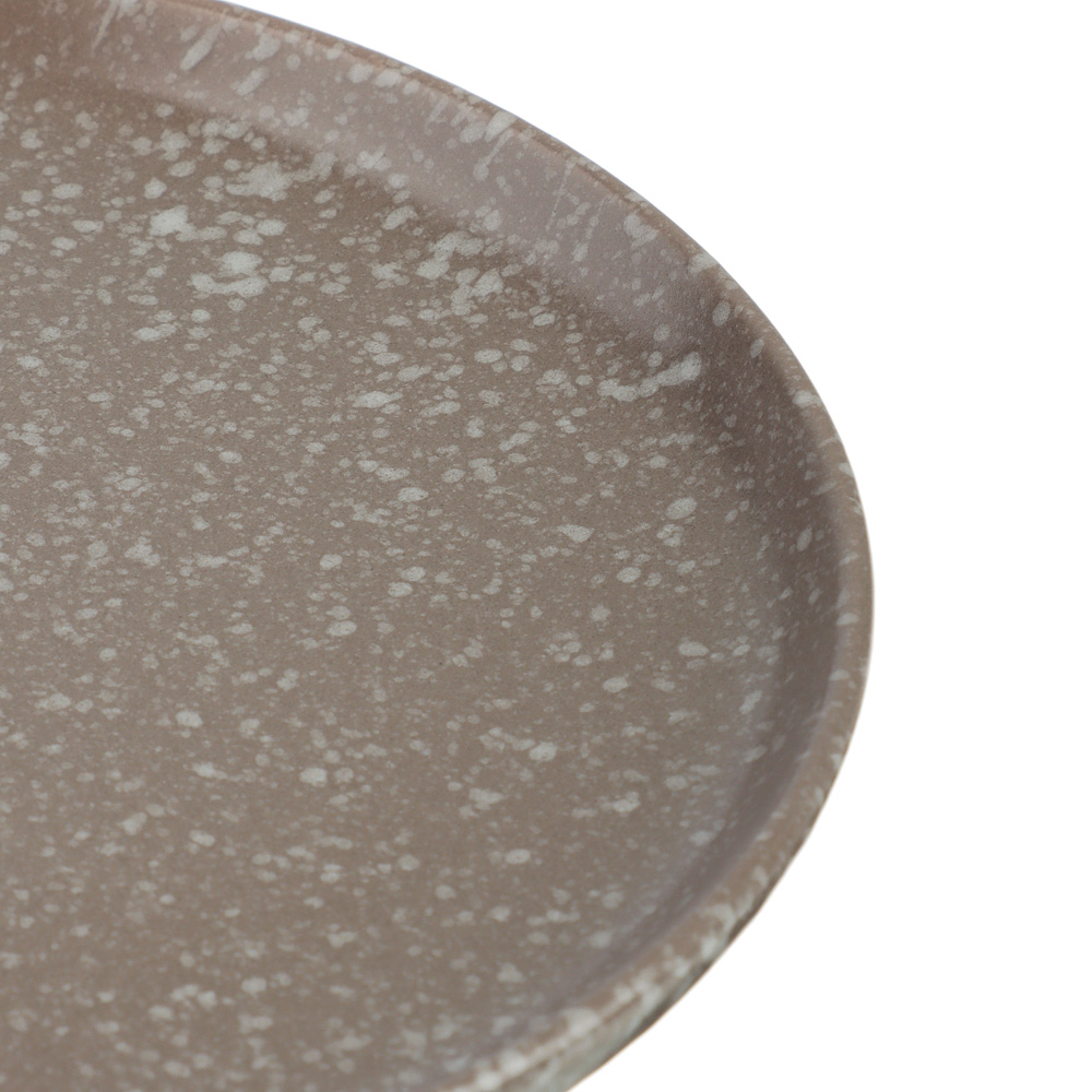 MILLIMI Тарелка десертная 20х2см, керамика, серый - #3