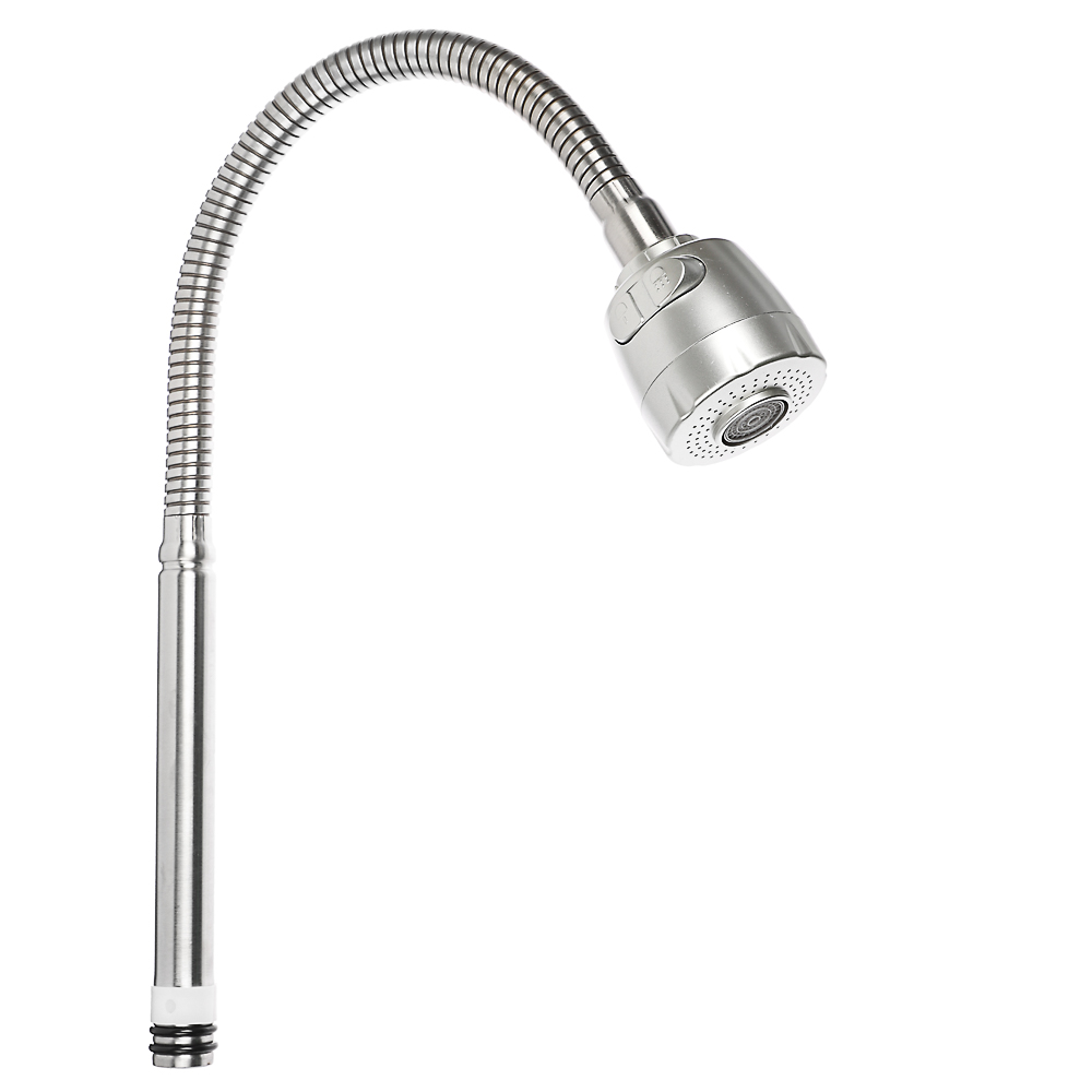 Излив смесителя для кухни, гибкий, 50см, нерж. сталь, EPDM, без гайки - #1