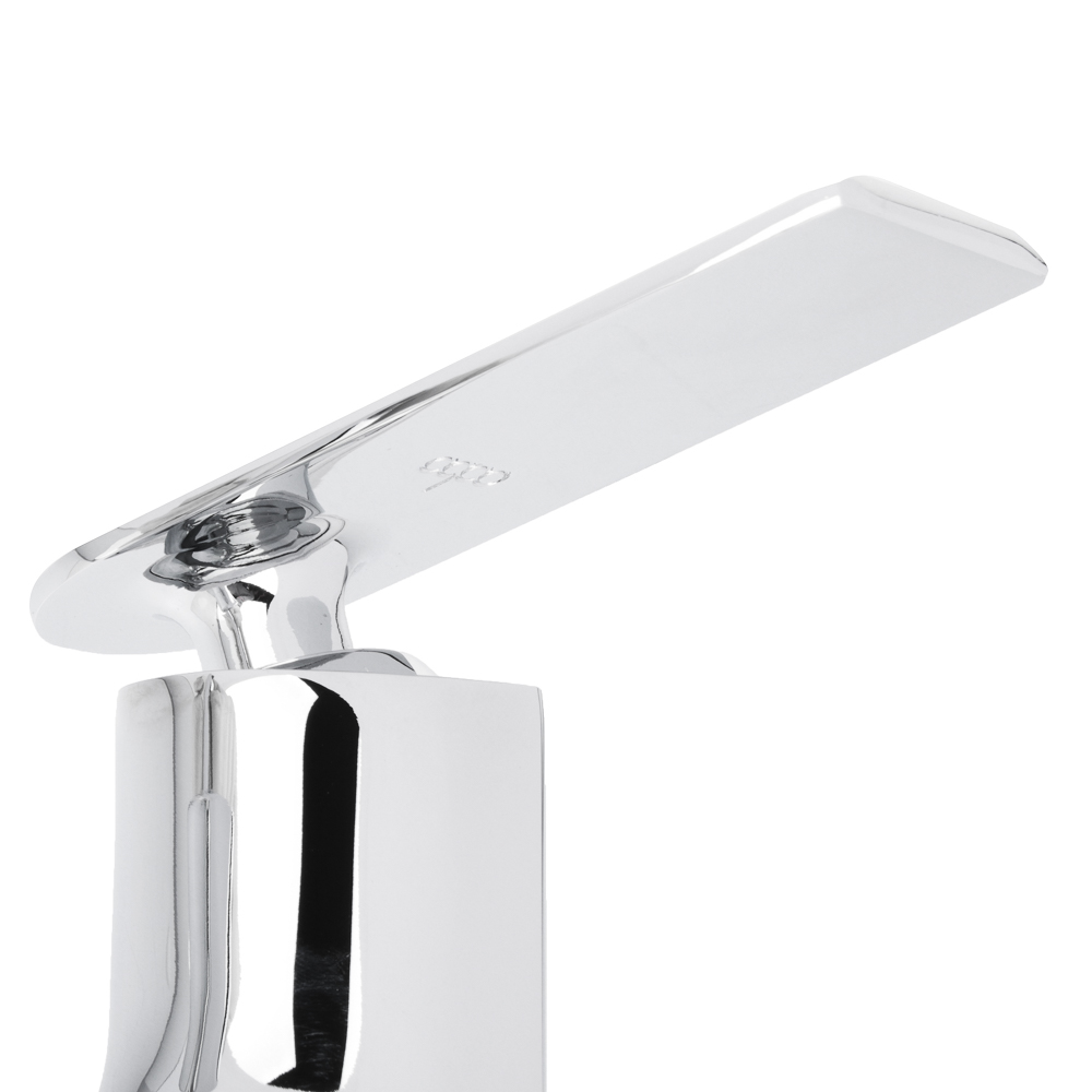 Смеситель для ванны RAIN Малахит, однорычажный, короткий излив, хром - #3