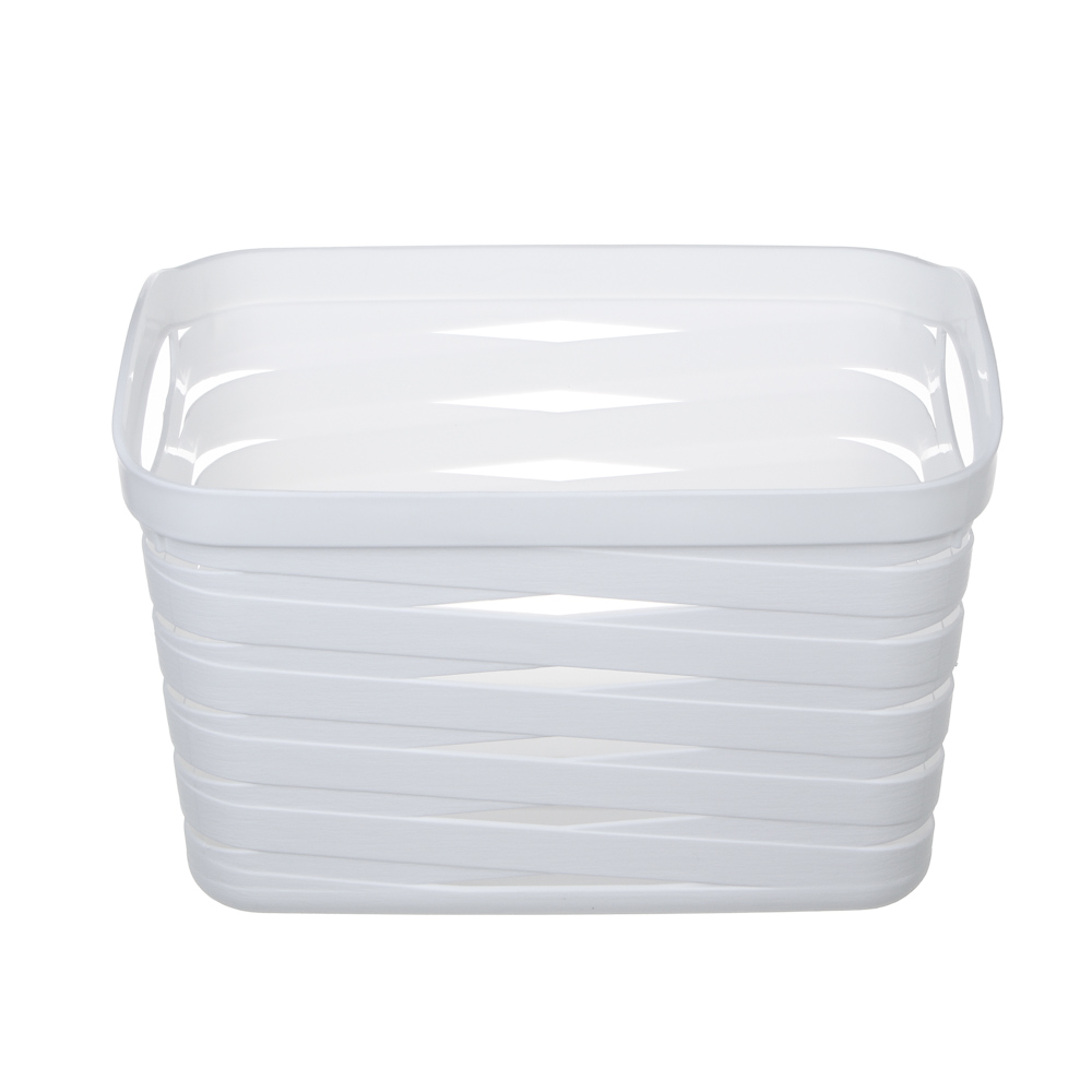 Корзина для хранения тм VETTA, пластик, 6,4 л, 31,5х20,5х21см - #2