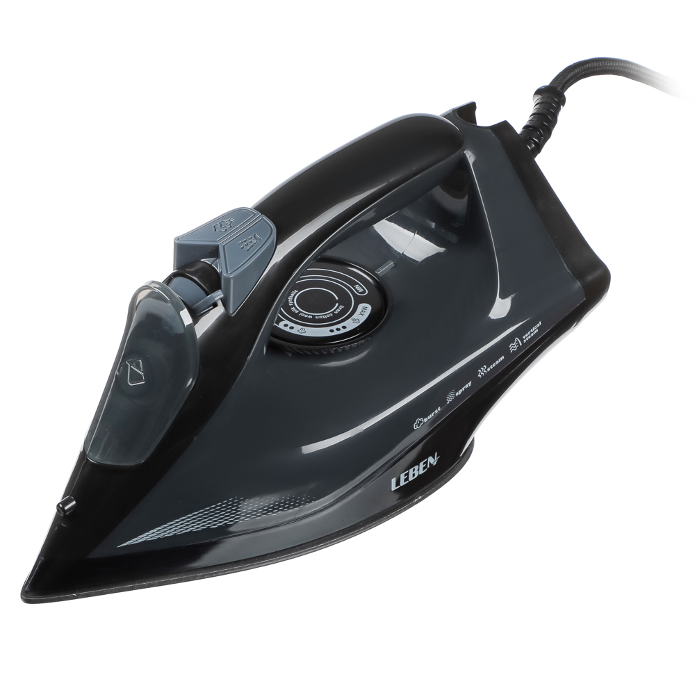 LEBEN Утюг 1800ВТ Вертикальное отпаривание тефлон - #1