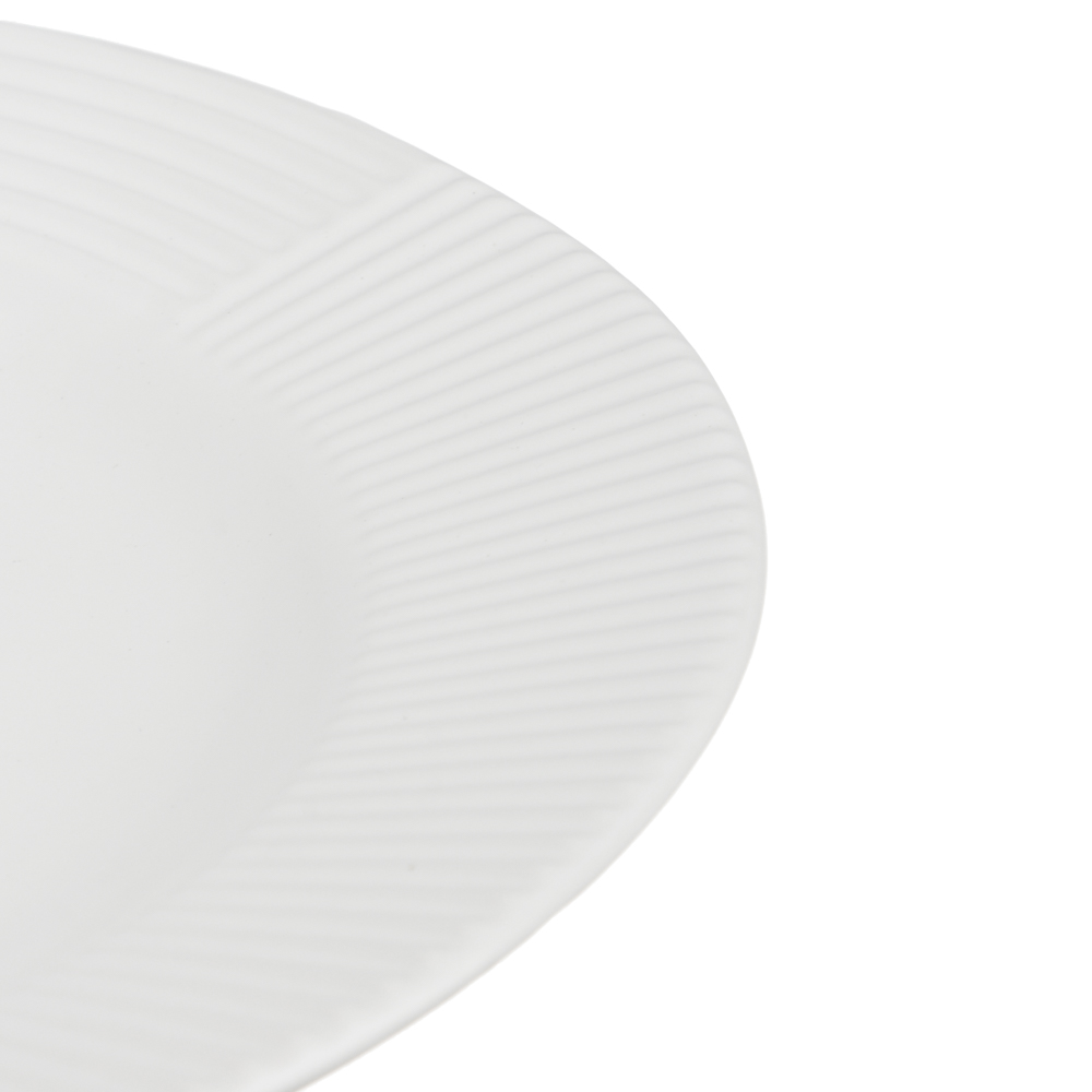 MILLIMI Монблан тарелка подстановочная 26,8см, керамика, белый - #3