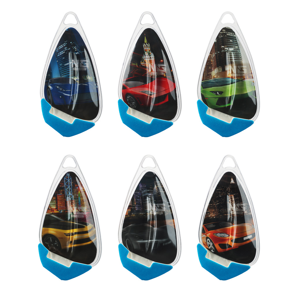 NEW GALAXY Ароматизатор подвесной гелевый Racer 5 мл, 6 ароматов - #3