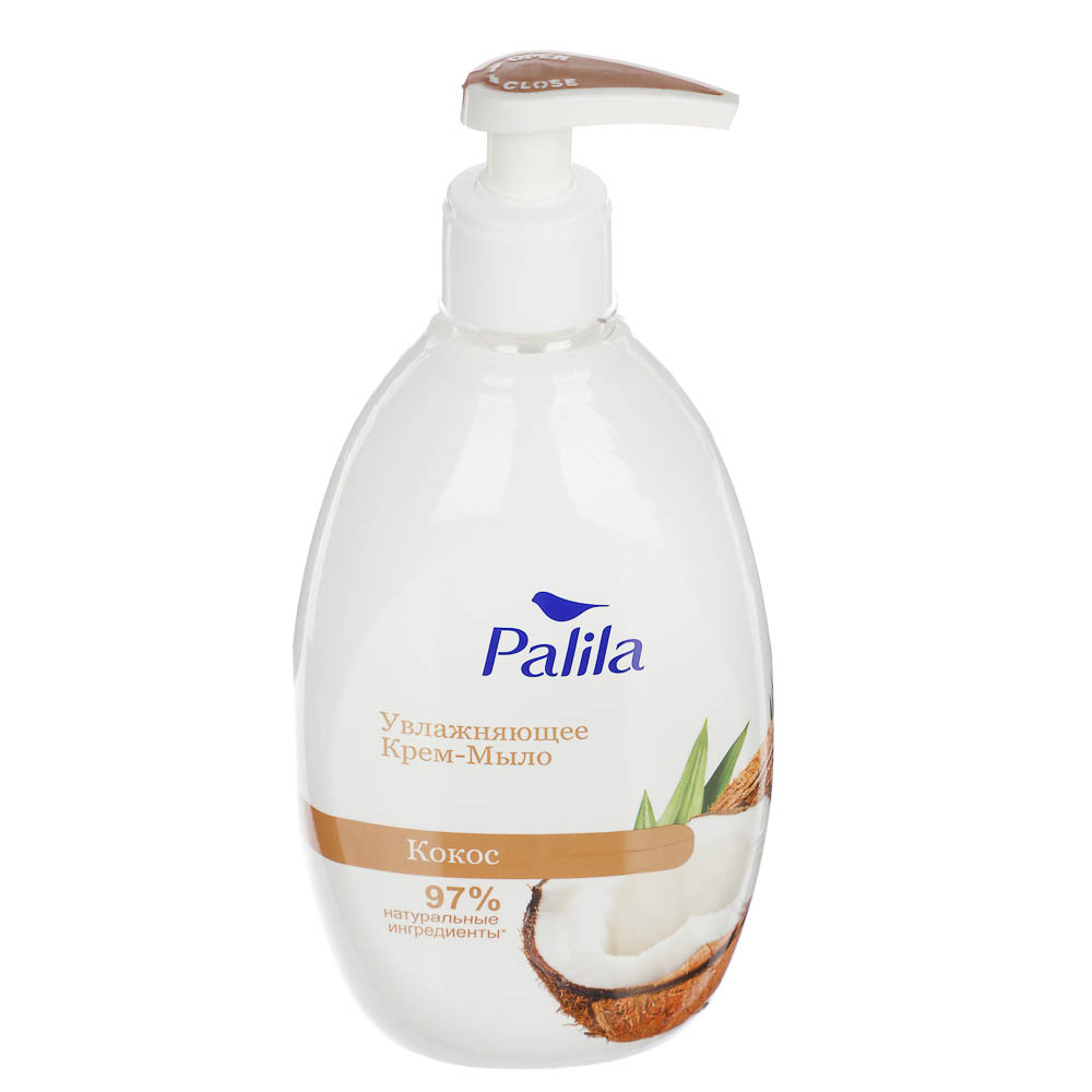 Крем-мыло Рalila увлажняющее Кокос, 500мл - #1