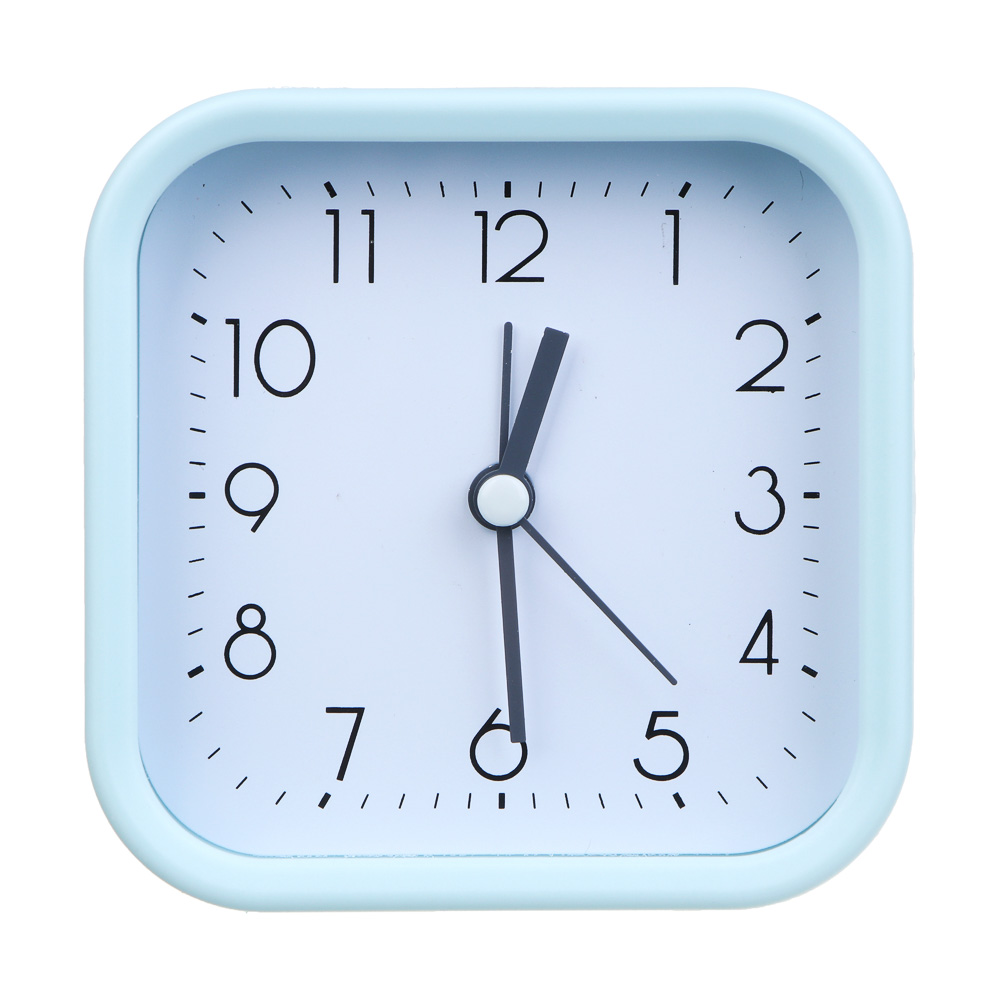 LADECOR CHRONO Будильник, 9,6x9,6x4 см, 1*АА, пластик, 4 цвета, арт.1 - #2