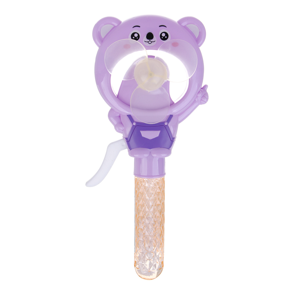 Мыльные пузыри с вентилятором в виде животных, ИГРОЛЕНД, PP,PET, мыл. раствор 30мл - #4