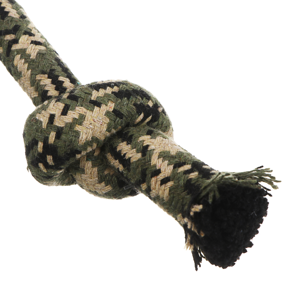 Игрушка для собак тм VETTA, грейфер, хаки, хлопок, 23см - #3