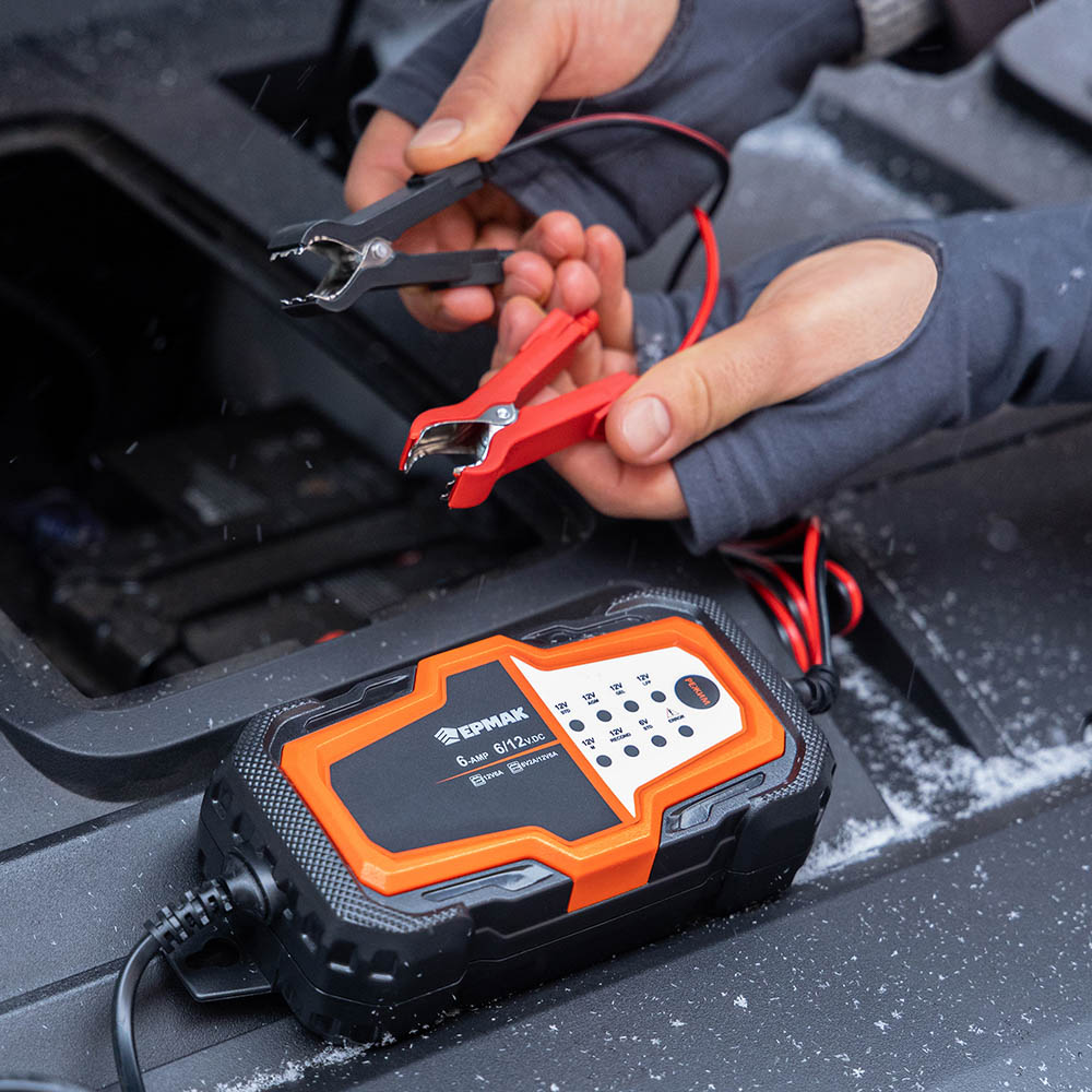 ЕРМАК Автоматическое зарядное устройство для АКБ, 6А, аналоговое управление - #11